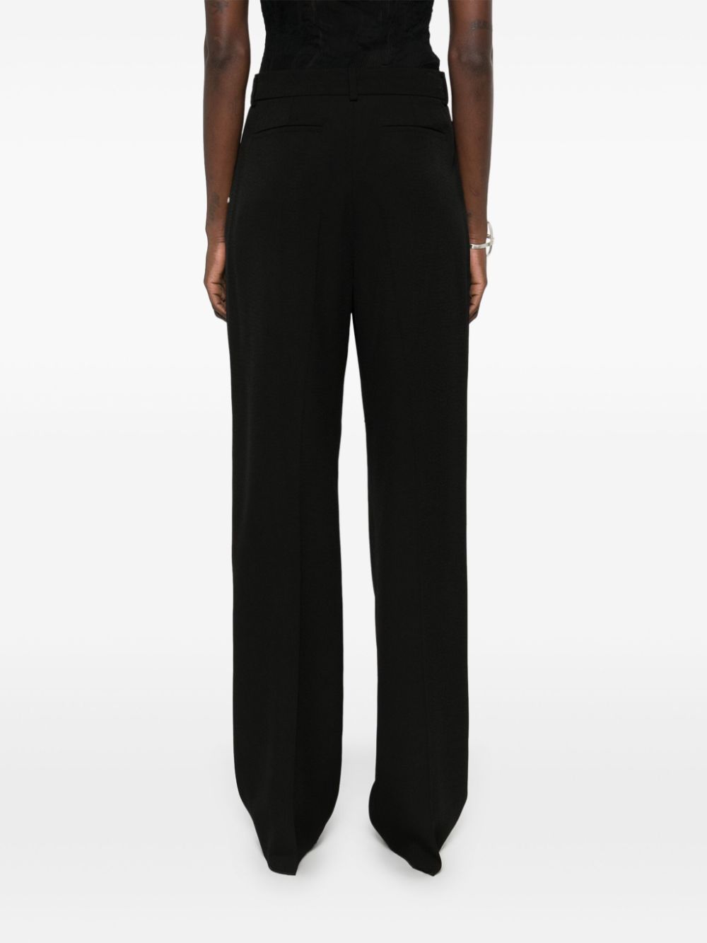 Sportmax Pre Straight-leg trousers – Viscose 93% Polyamide 7% - view 4