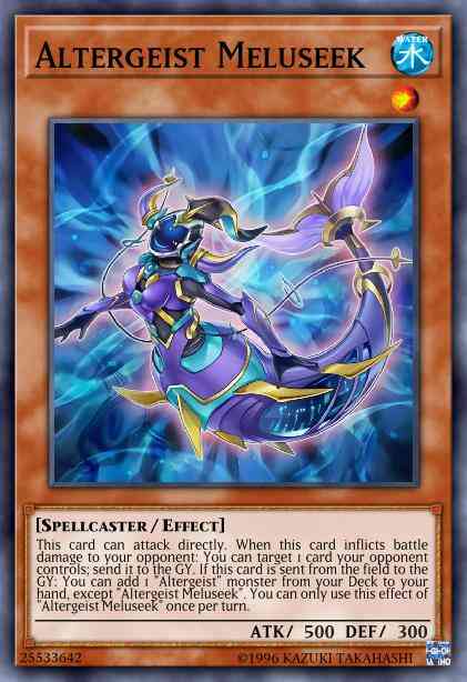 Yu-Gi-Oh! Altergeist Meluseek - MP18-EN115 - Ultra Rare - 1st Edition