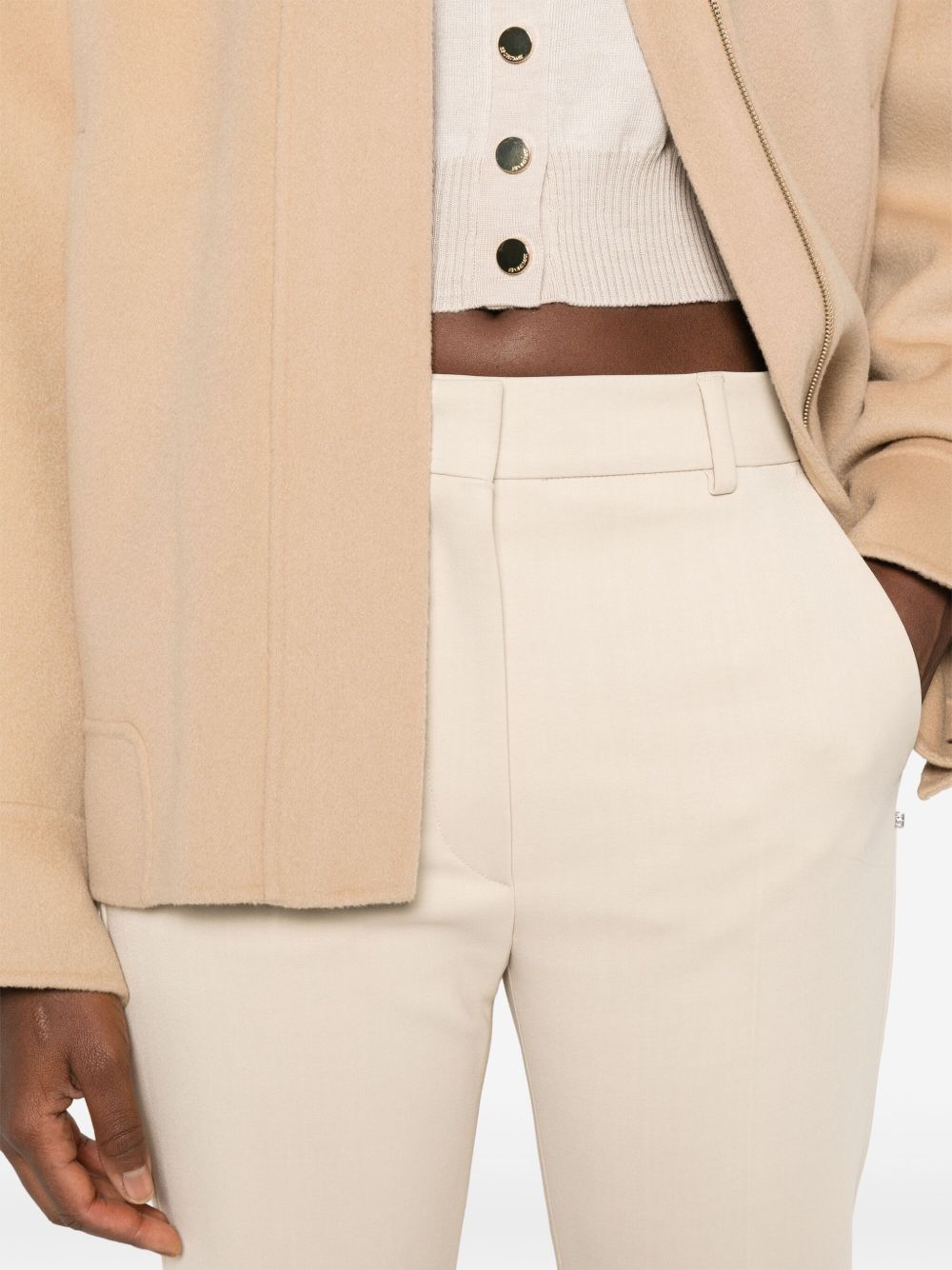 Sportmax Pre Slim trousers – 97% Viscosa, 03% Elastan - view 2
