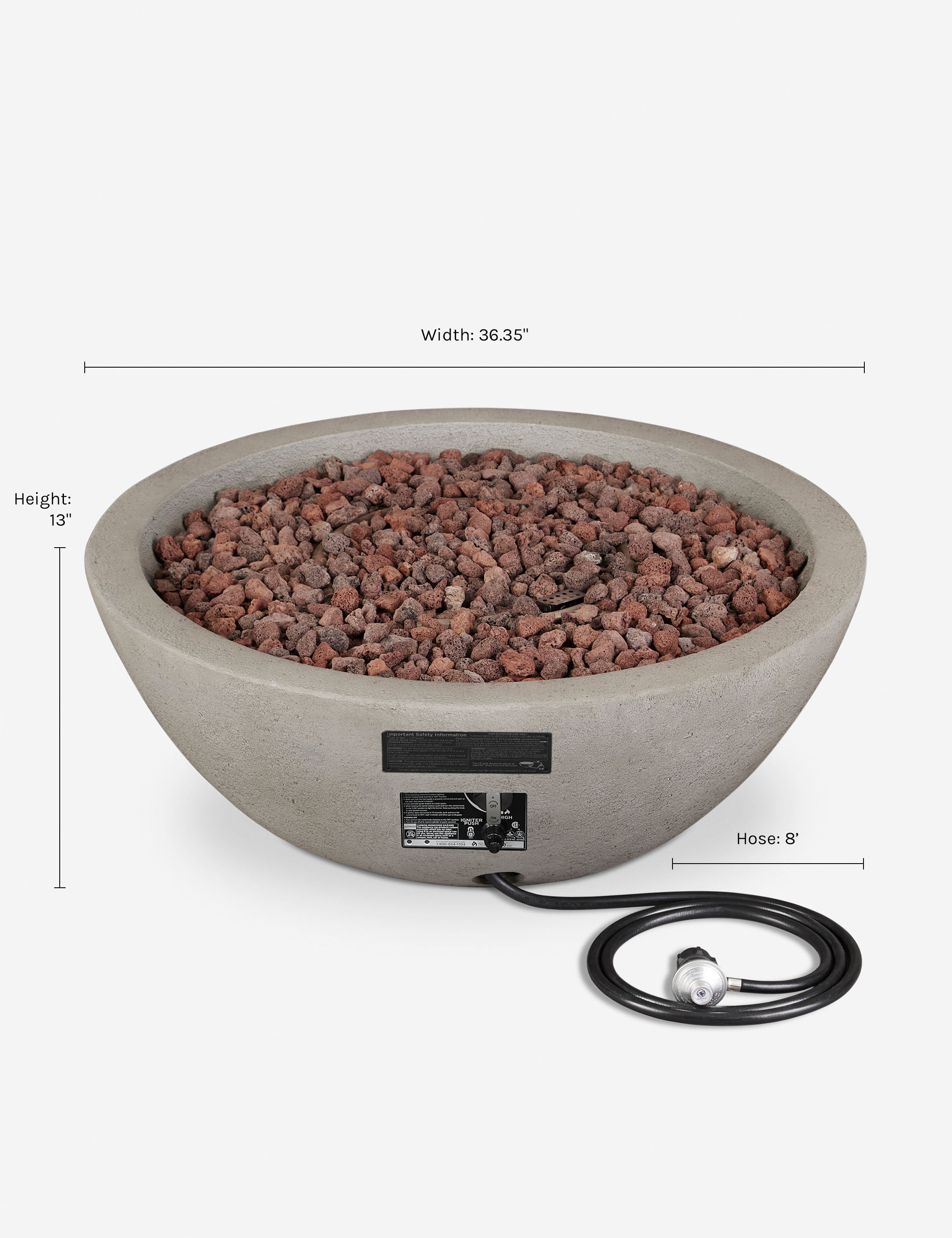 Lulu and Georgia Fernanda Fire Bowl - view 13