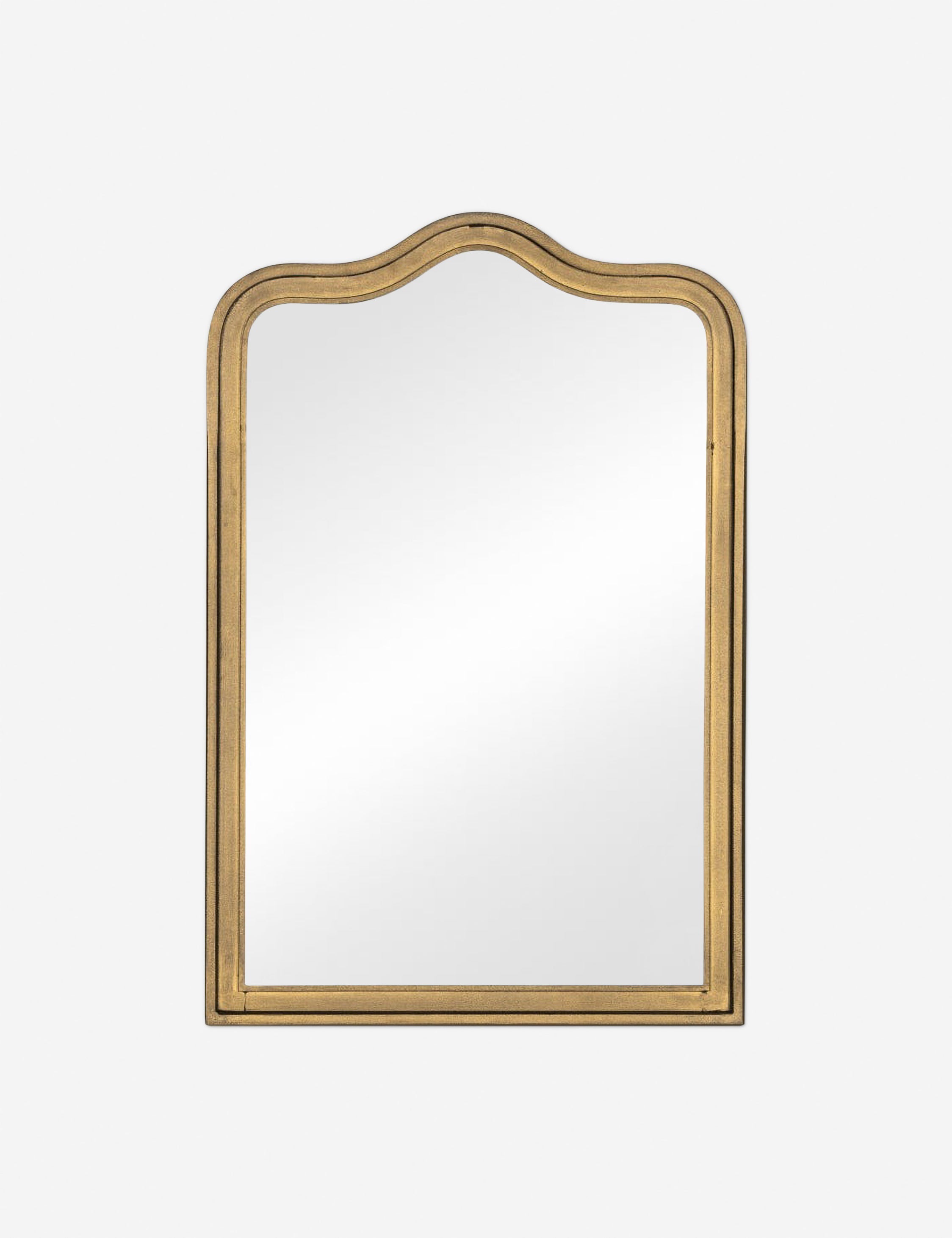 Lulu and Georgia Wycliff Mirror – Antique Brass