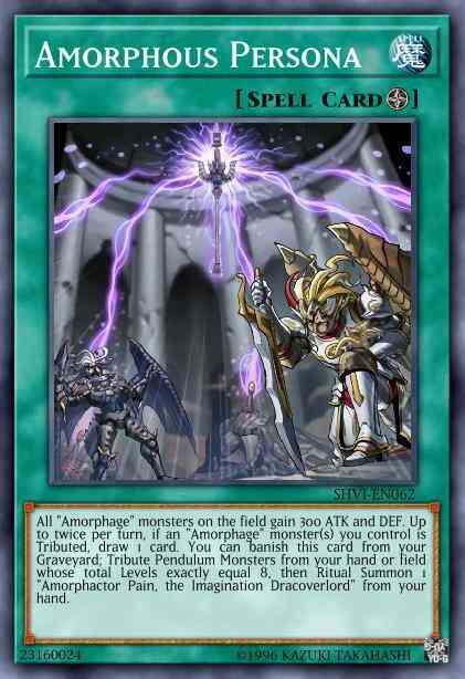 Yu-Gi-Oh! Amorphous Persona - SHVI-EN062 - Ultra Rare - 1st Edition
