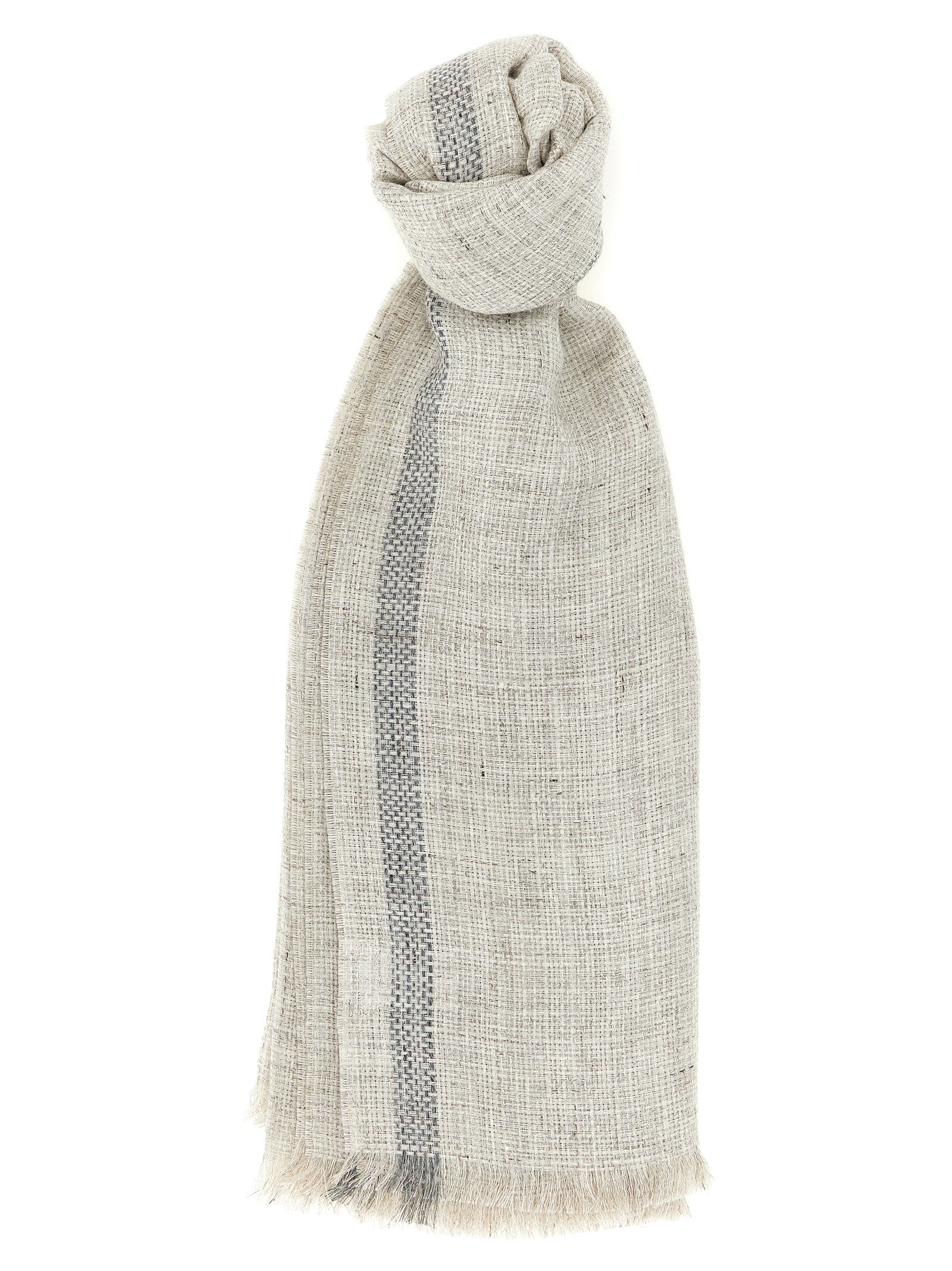 Brunello Cucinelli Linen Scarf – 100% linen