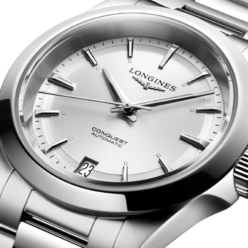 Longines Conquest Sunray Silver Dial Women 34mm - view 2
