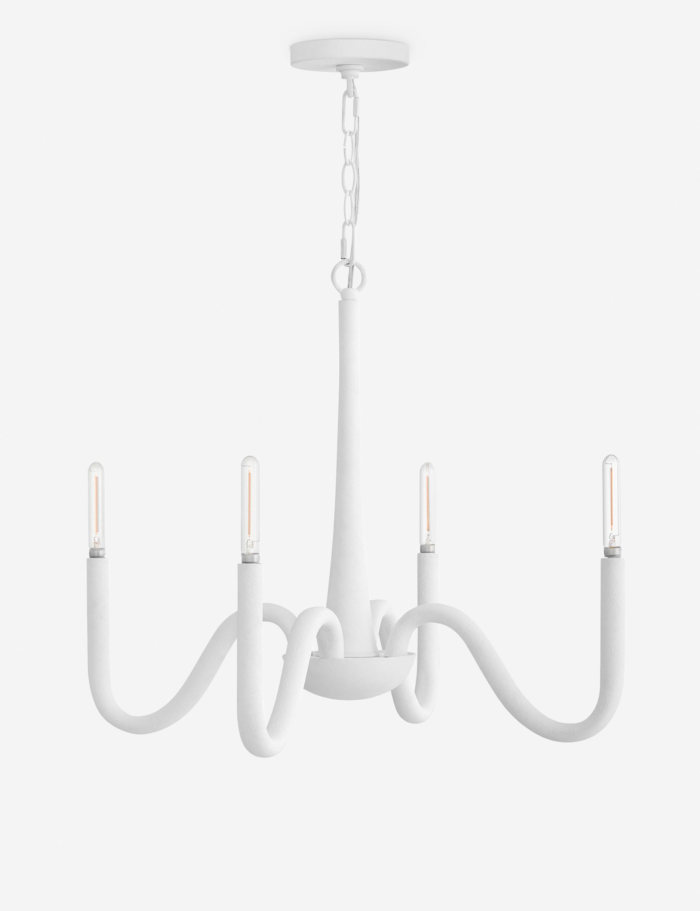 Lulu and Georgia Escher Chandelier – White - view 3