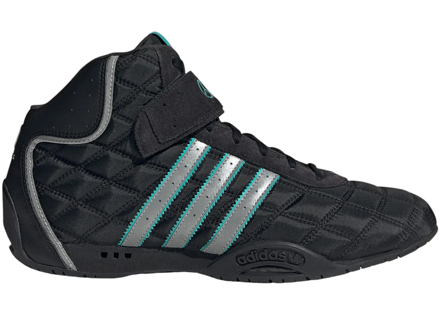 adidas Adi Racer Hi Mercedes-AMG Petronas Formula One Team Black Silver Metallic