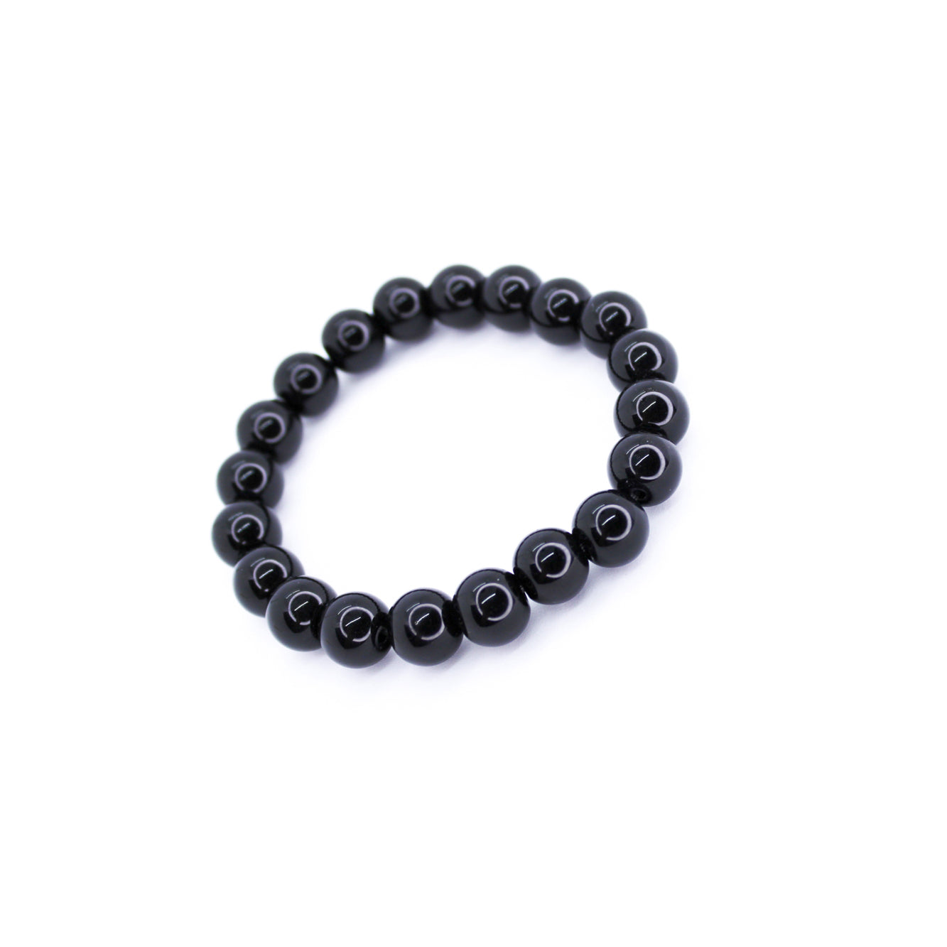 brantashop Black Crystal Bracelet For Men & Women - view 4