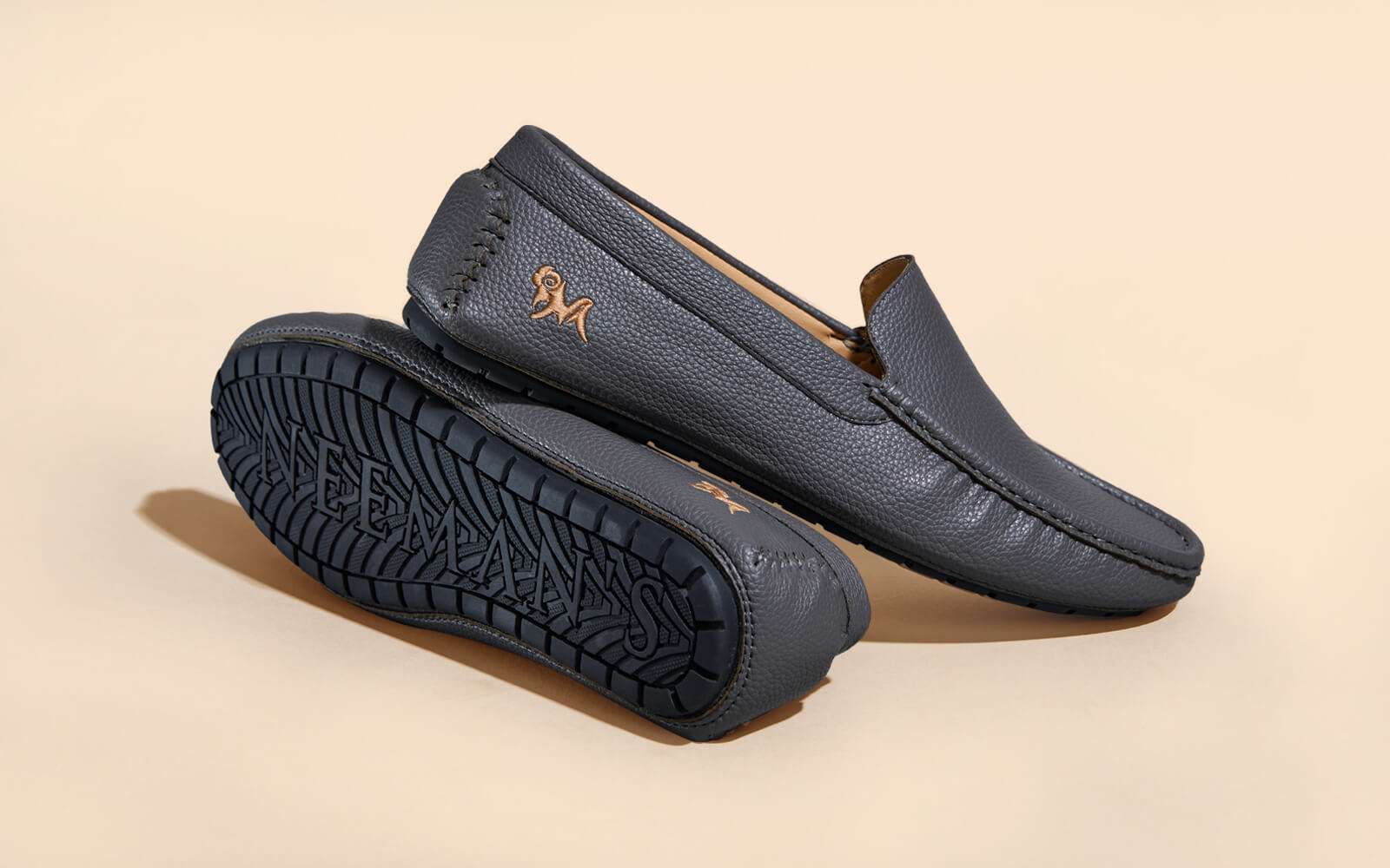 Neeman's Dapper Loafers : Grey - view 6