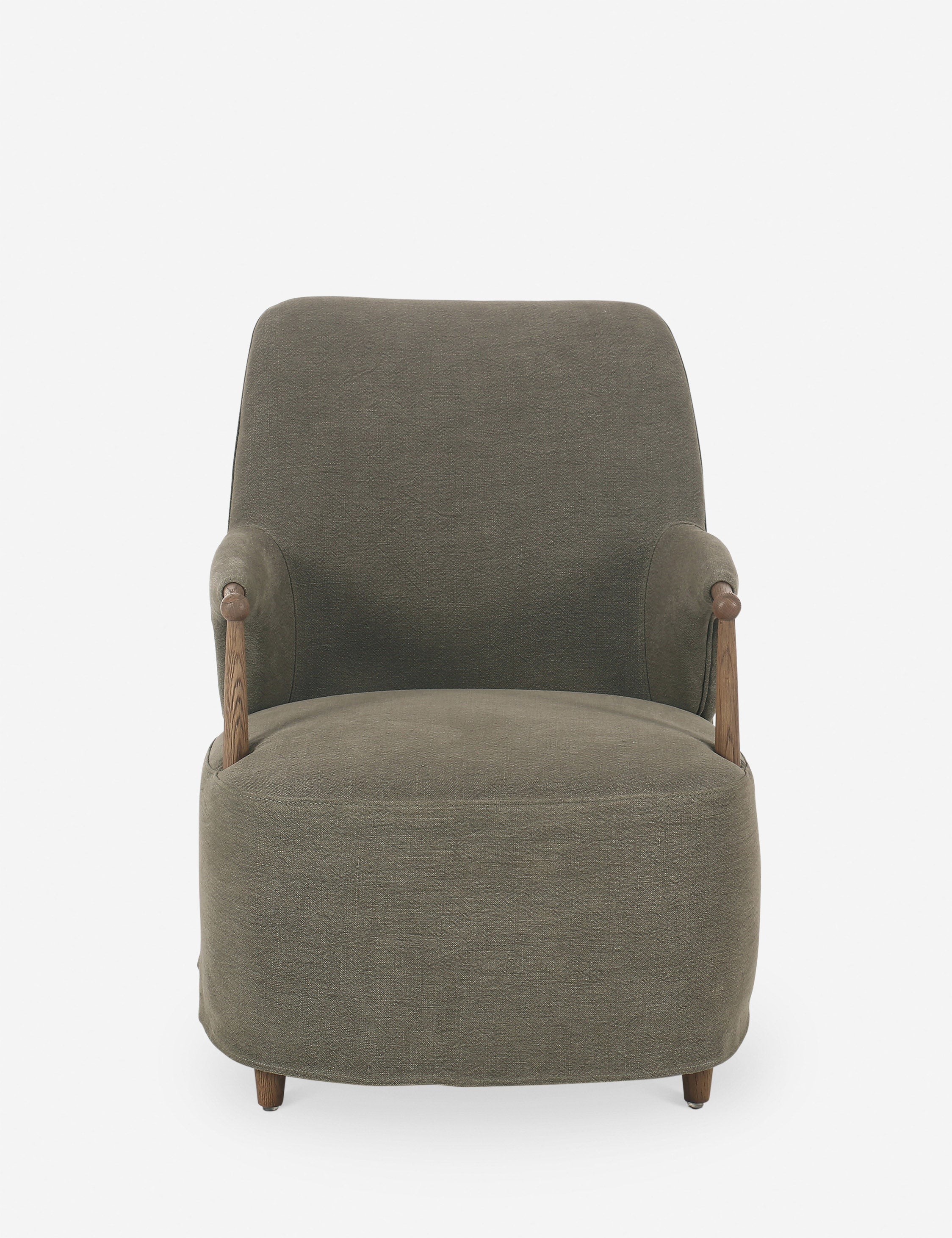 Lulu and Georgia Brently Accent Chair by Amber Lewis x Four Hands