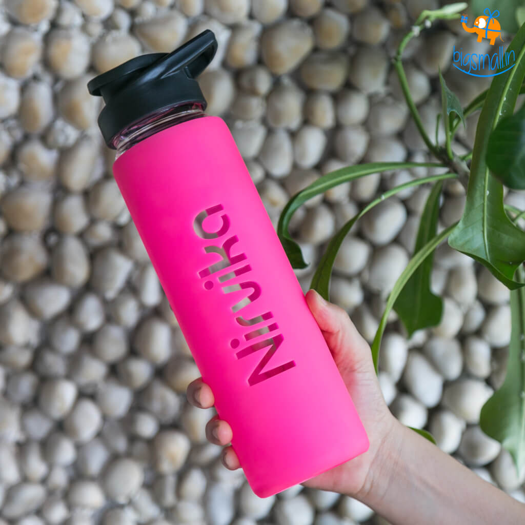 Myreon Personalized Name Glass Bottle | COD Not Available - view 2
