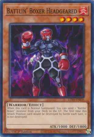Yu-Gi-Oh! Battlin' Boxer Headgeared - LD10-EN039 - Common - 1st Edition