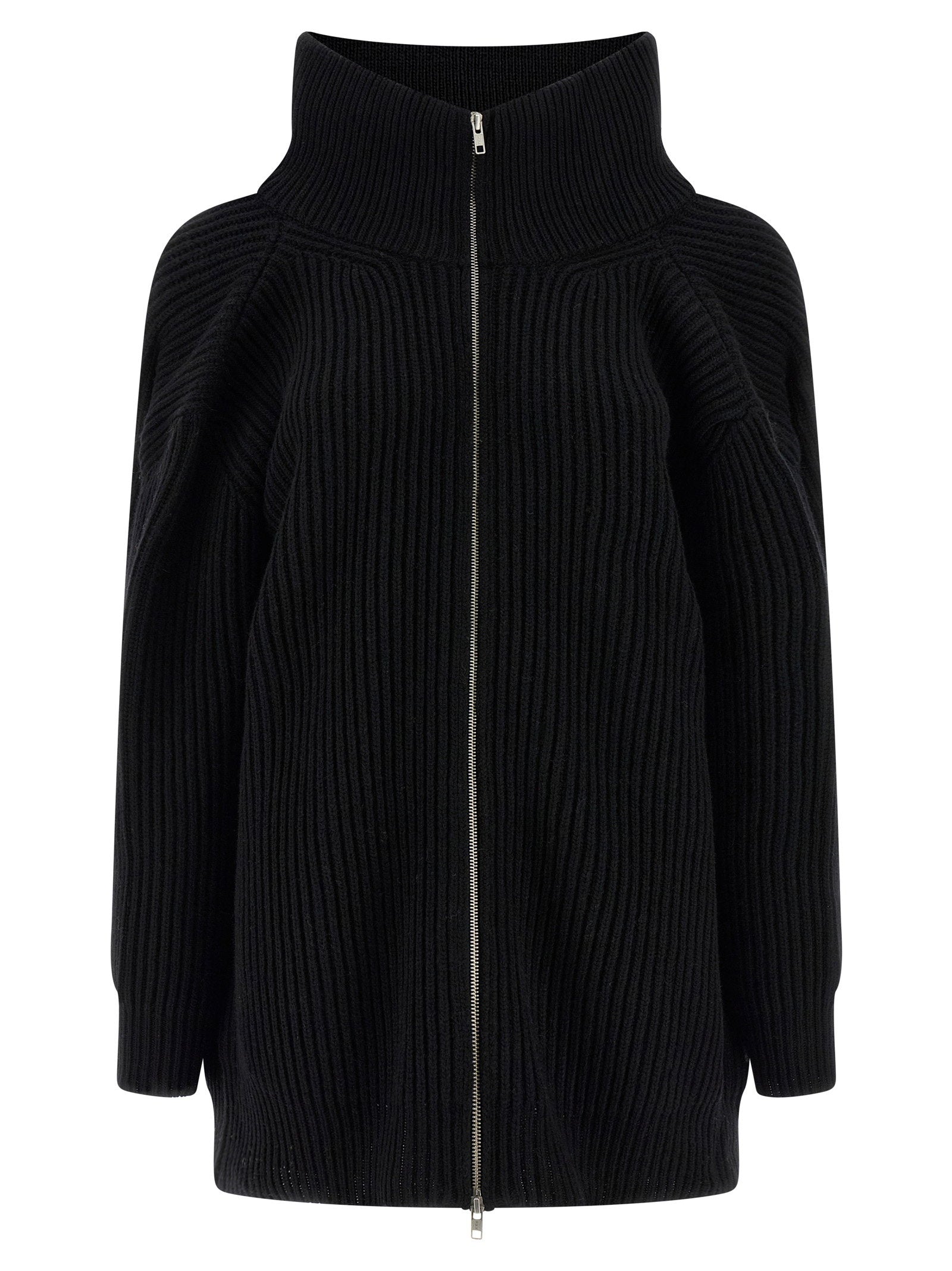 Mm6 Maison Margiela Cardigan Dress – 61%wo 20%vi 18%pl 1%el - view 2