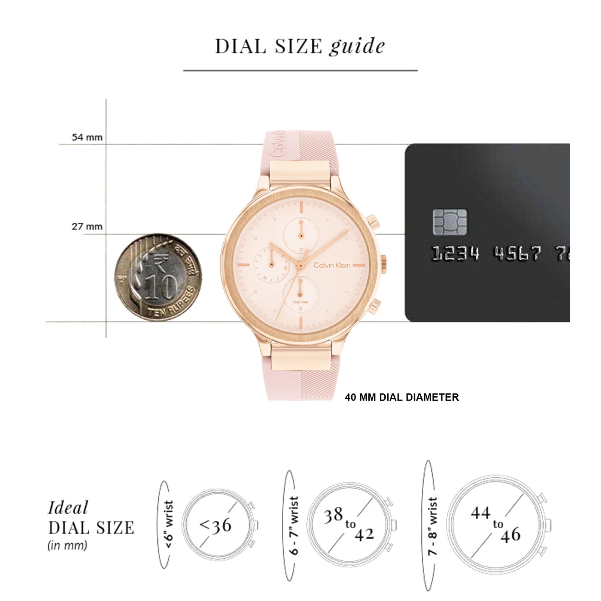 Calvin Klein Energize Women Quartz Pink Dial Chronograph Silicone Watch 25200243 - view 5