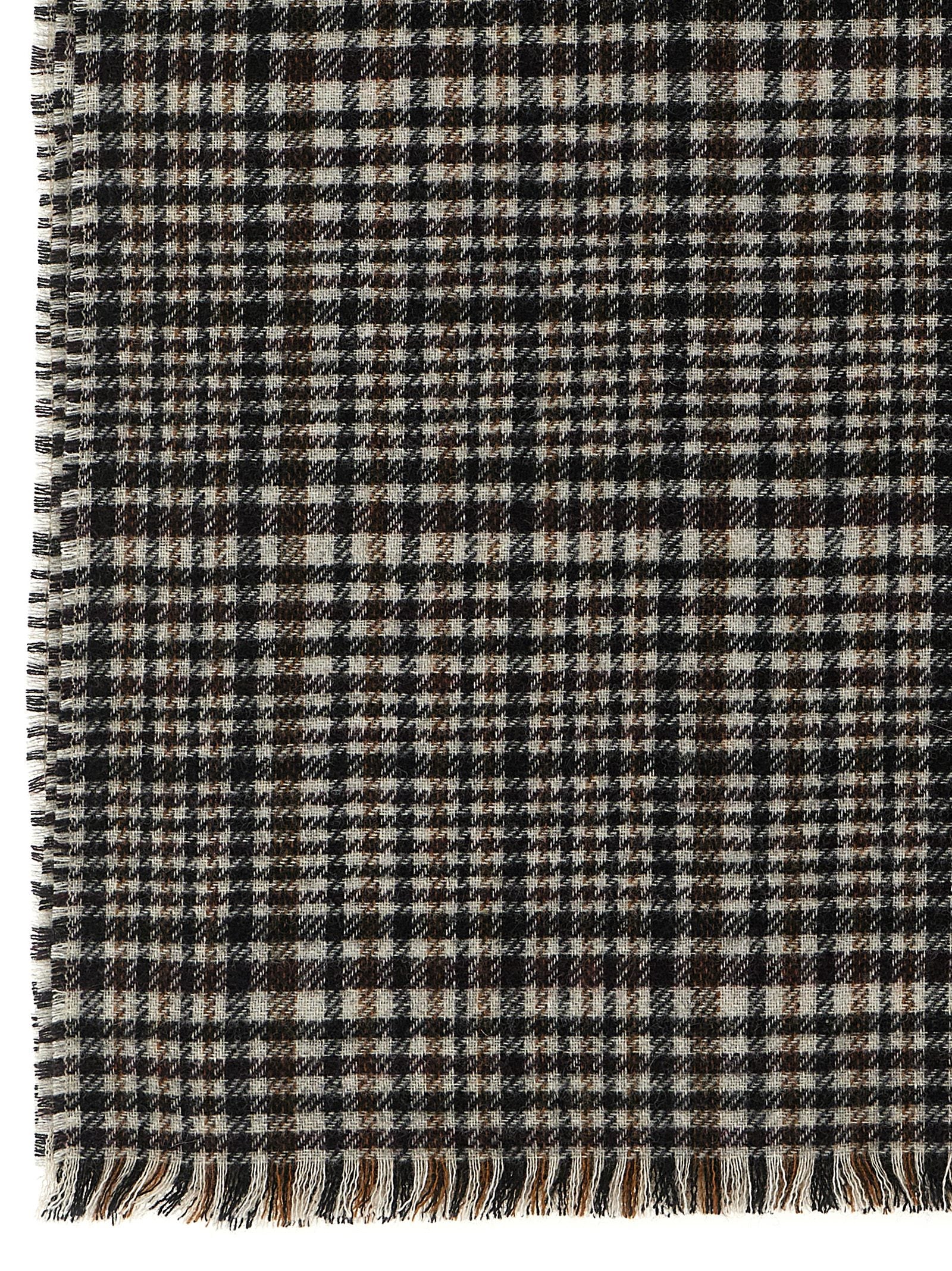 Brunello Cucinelli Prince Of Wales Cashmere Scarf - view 2