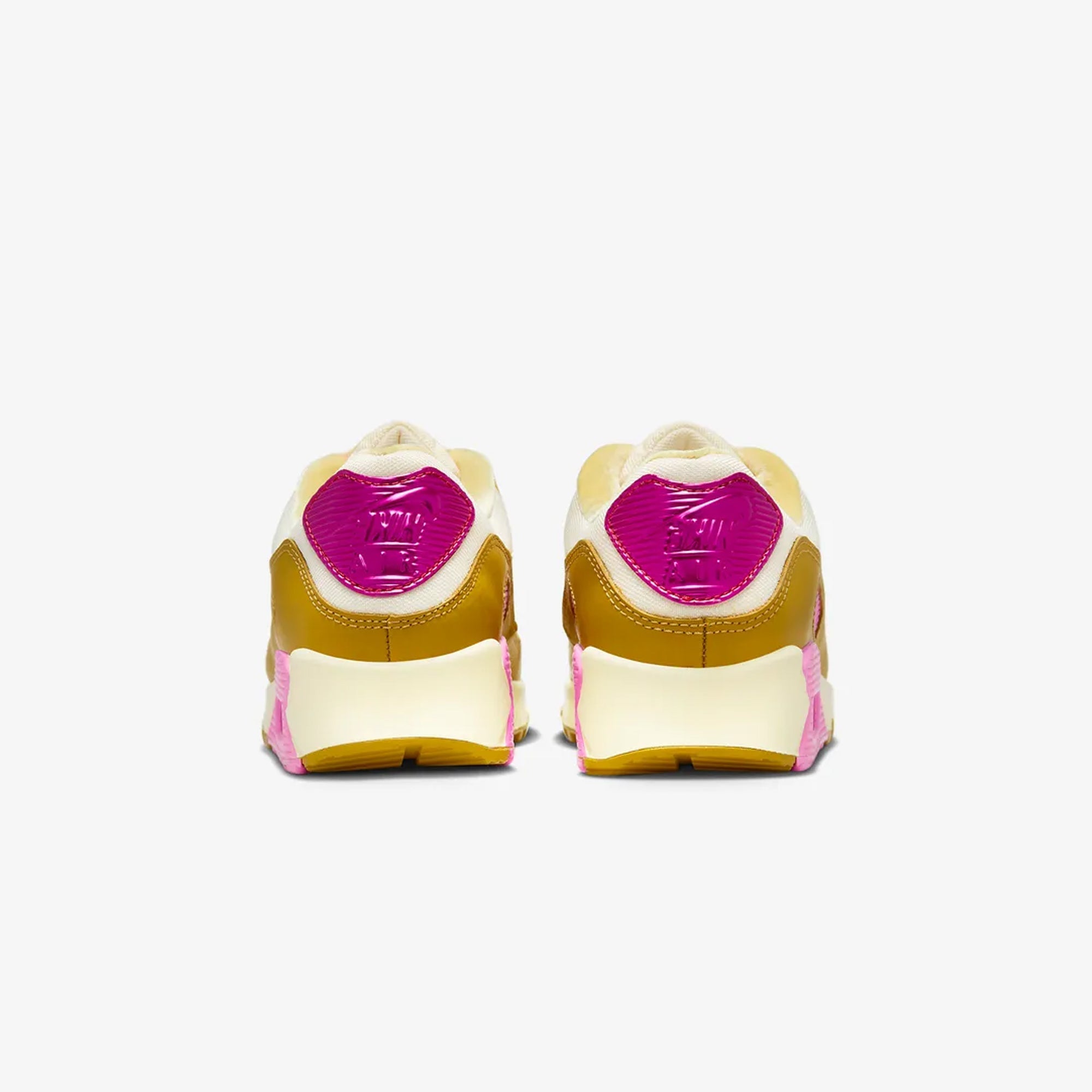 Nike | AIR MAX 90 SE { COCONUT MILK/PLAYFUL PINK-SATURN GOLD - view 2