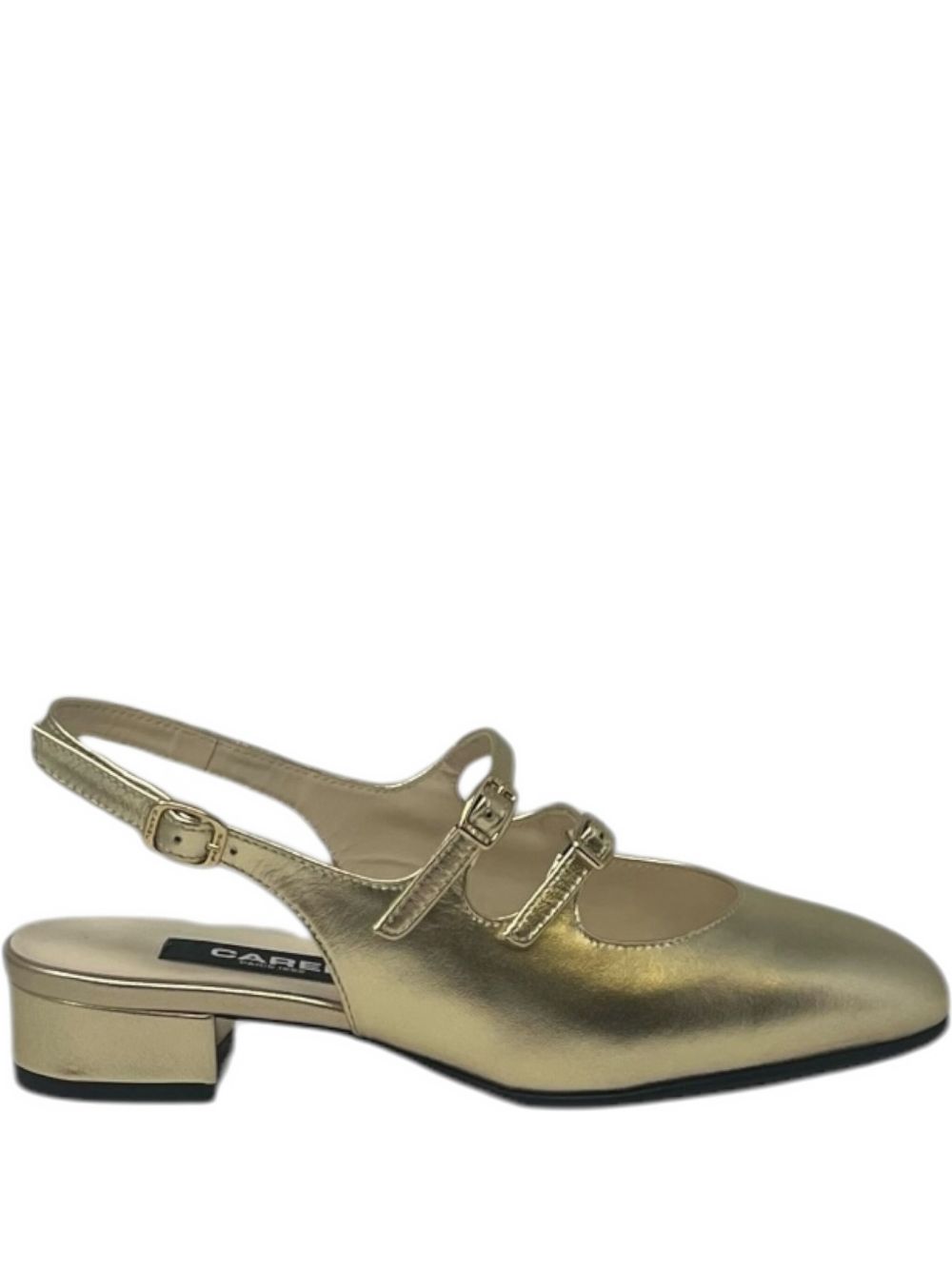 Carel Paris Peche Slingback Mary Janes – Calf Patent Leather 100%