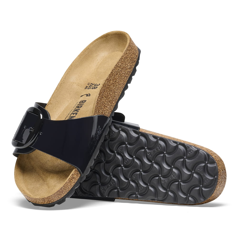 Birkenstock Madrid Big Buckle Birko-Flor Patent
