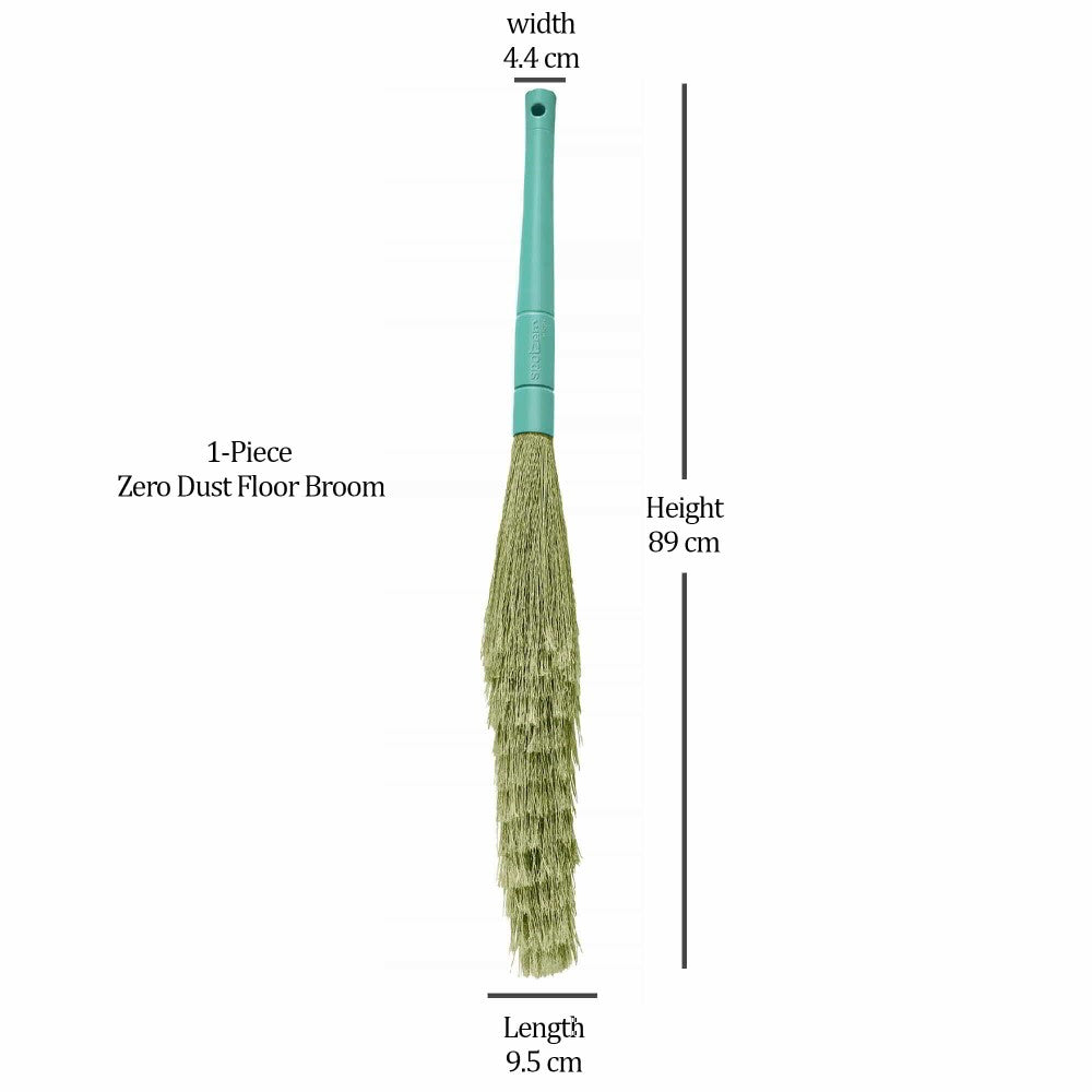 Zero Dust Broom Xl (Spotzero by Milton) – Aqua Green - view 2