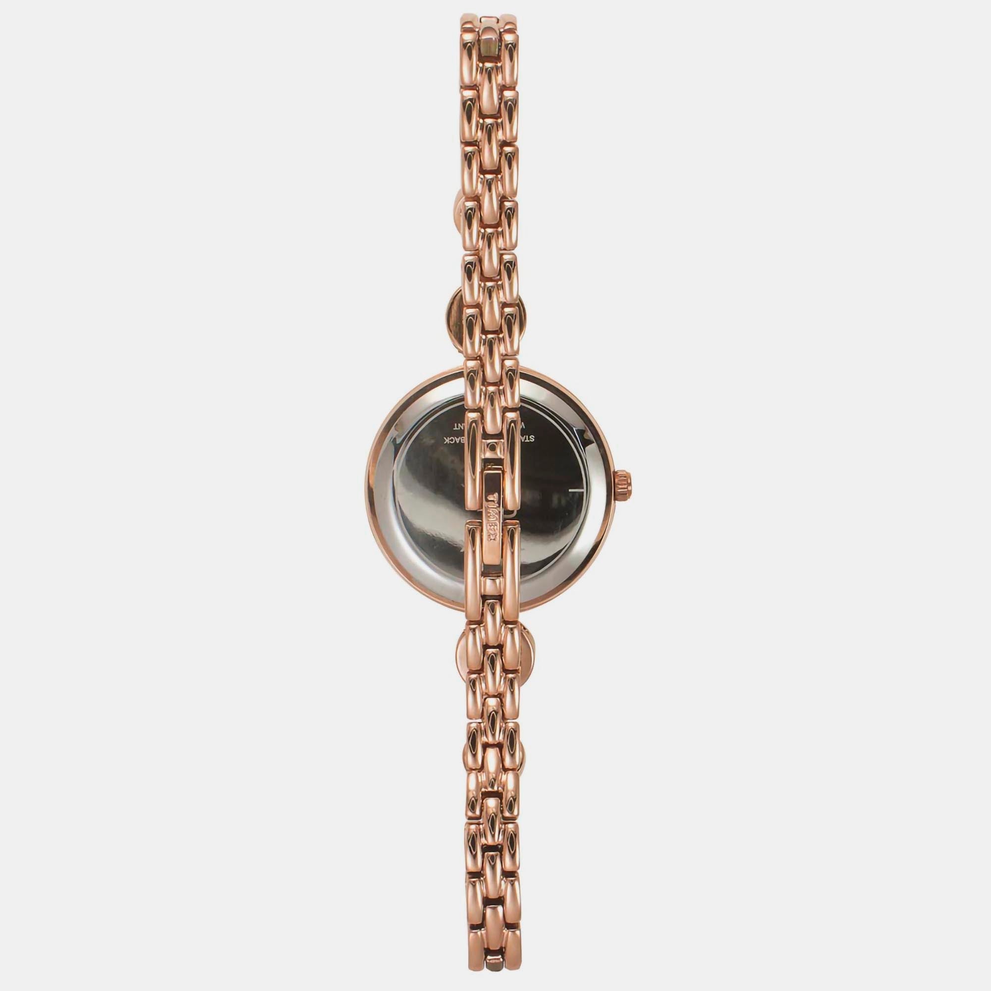 Timex Fria Women Quartz Silver Dial Analog Brass Watch TWEL18202 - view 3