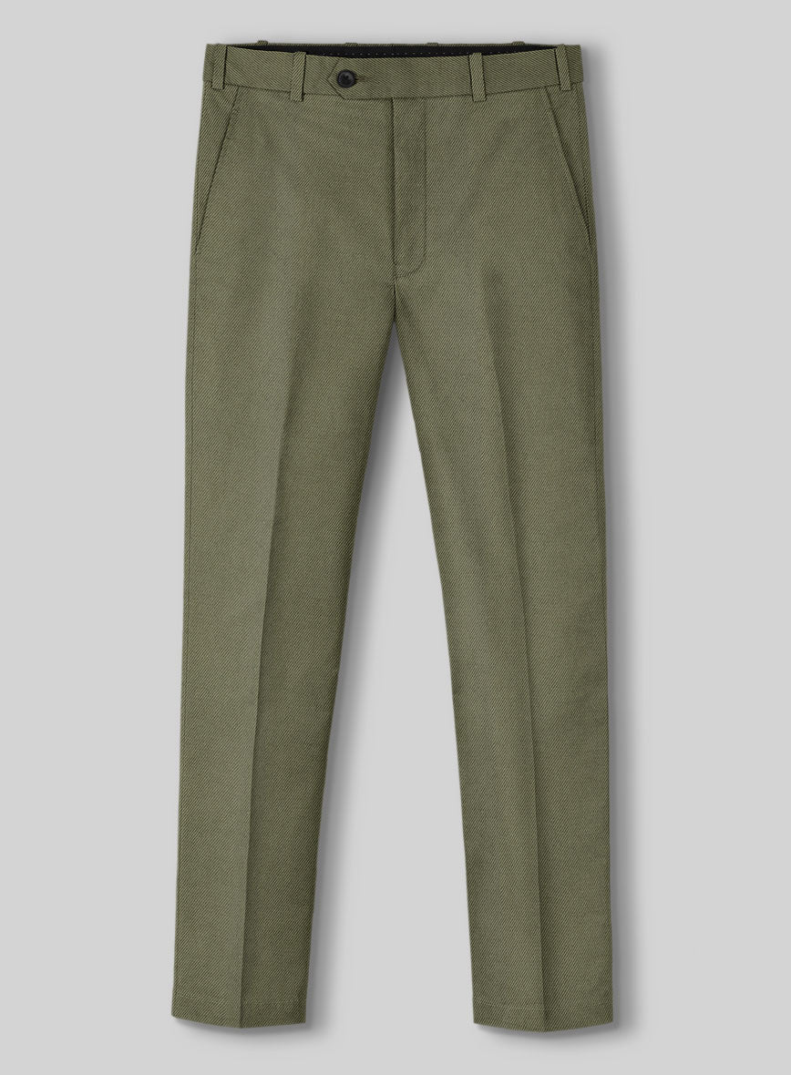 StudioSuits Italian Cotton Lycra Texura Pants