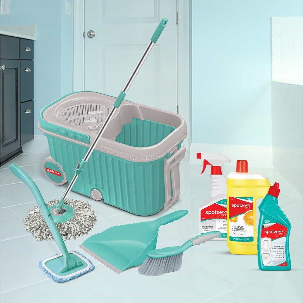 Elite Mop Kit with Car Glass Cleaner (Spotzero by Milton) - view 2