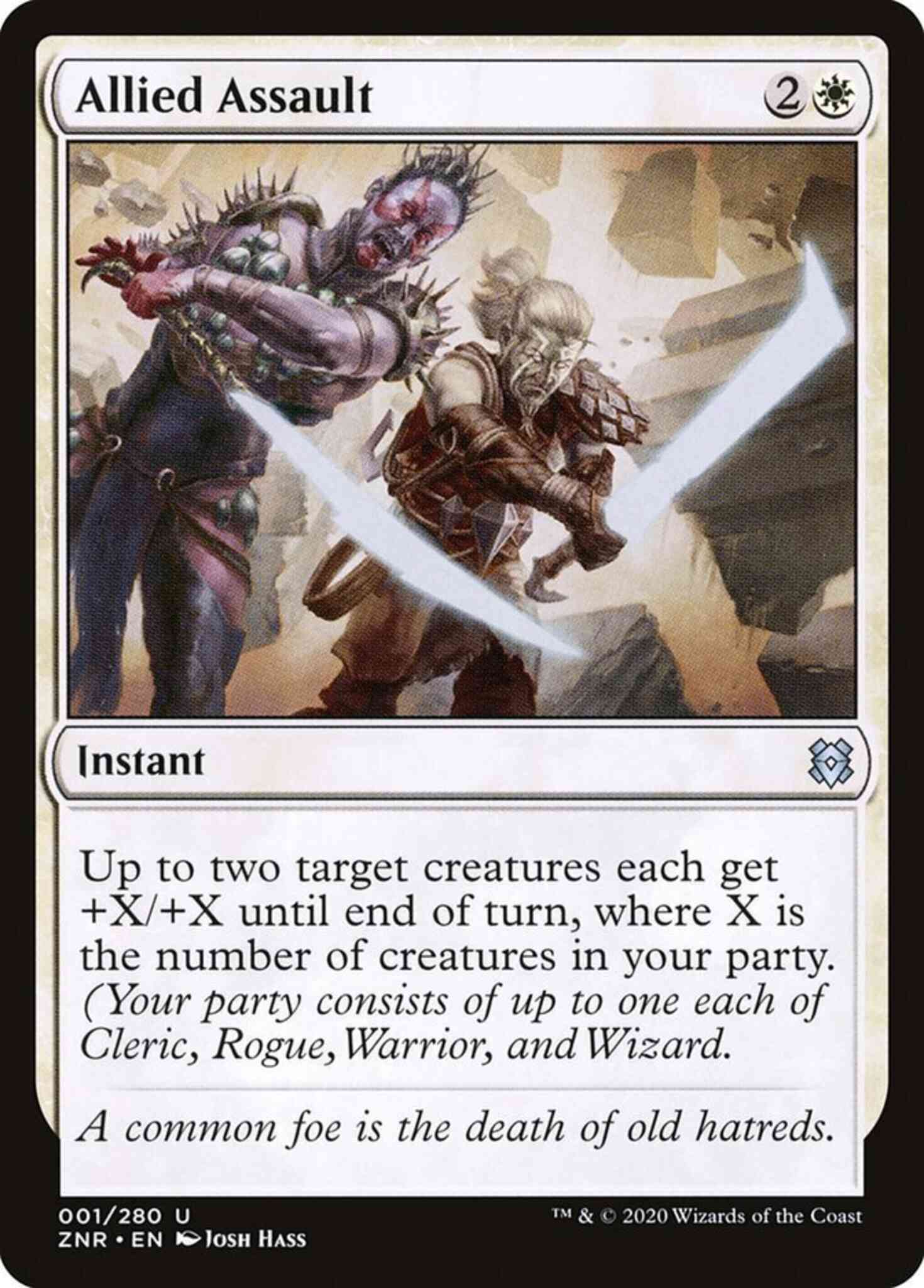Allied assault 1 – Magic Allied Assault [1] [Zendikar Rising] [Non-Foil]