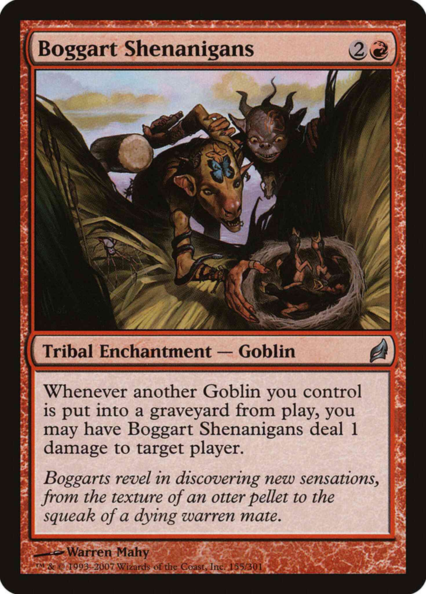 Boggart shenanigans 155 – Magic Boggart Shenanigans [155] [Lorwyn] [Non-Foil]