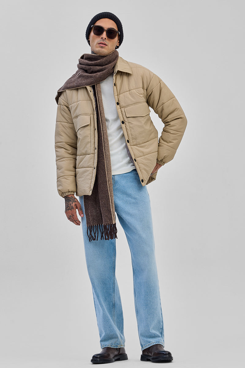 SNITCH Beige Double Pocket Jacket - view 4