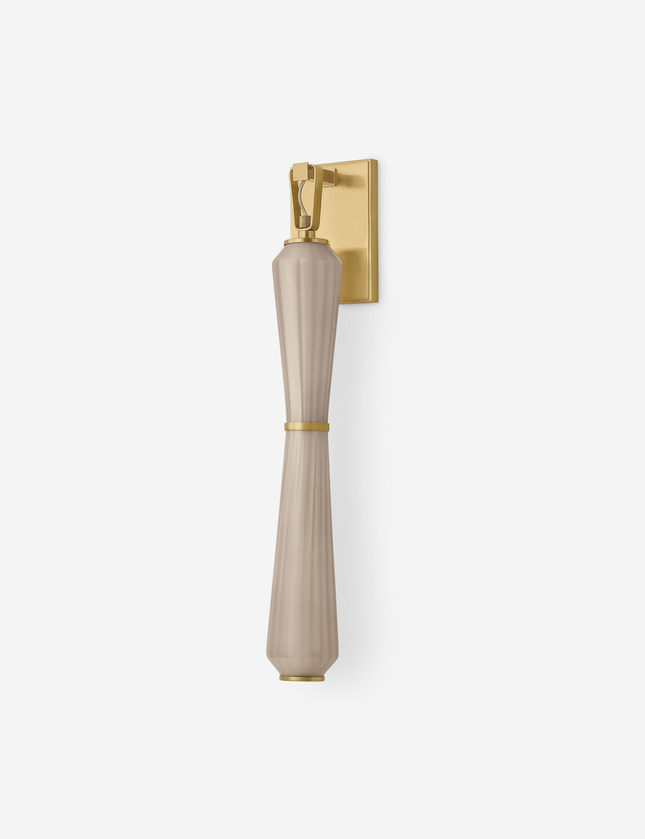 Lulu and Georgia Basara Sconce – Aged Brass - view 2