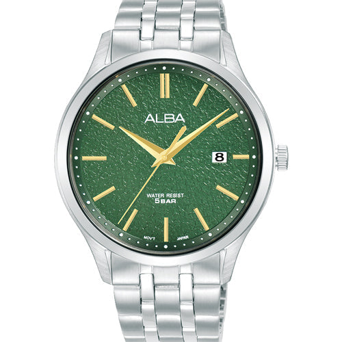 Alba Prestige Green Dial Men 41mm AS9R29X1