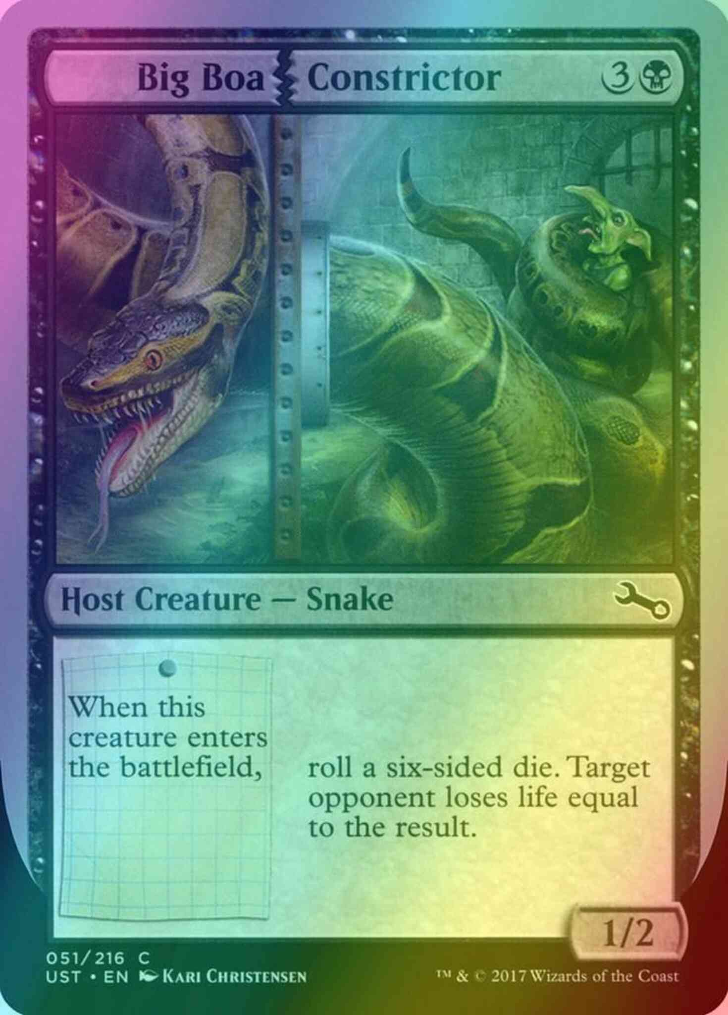Magic Big Boa Constrictor [51] [Unstable] [Foil]