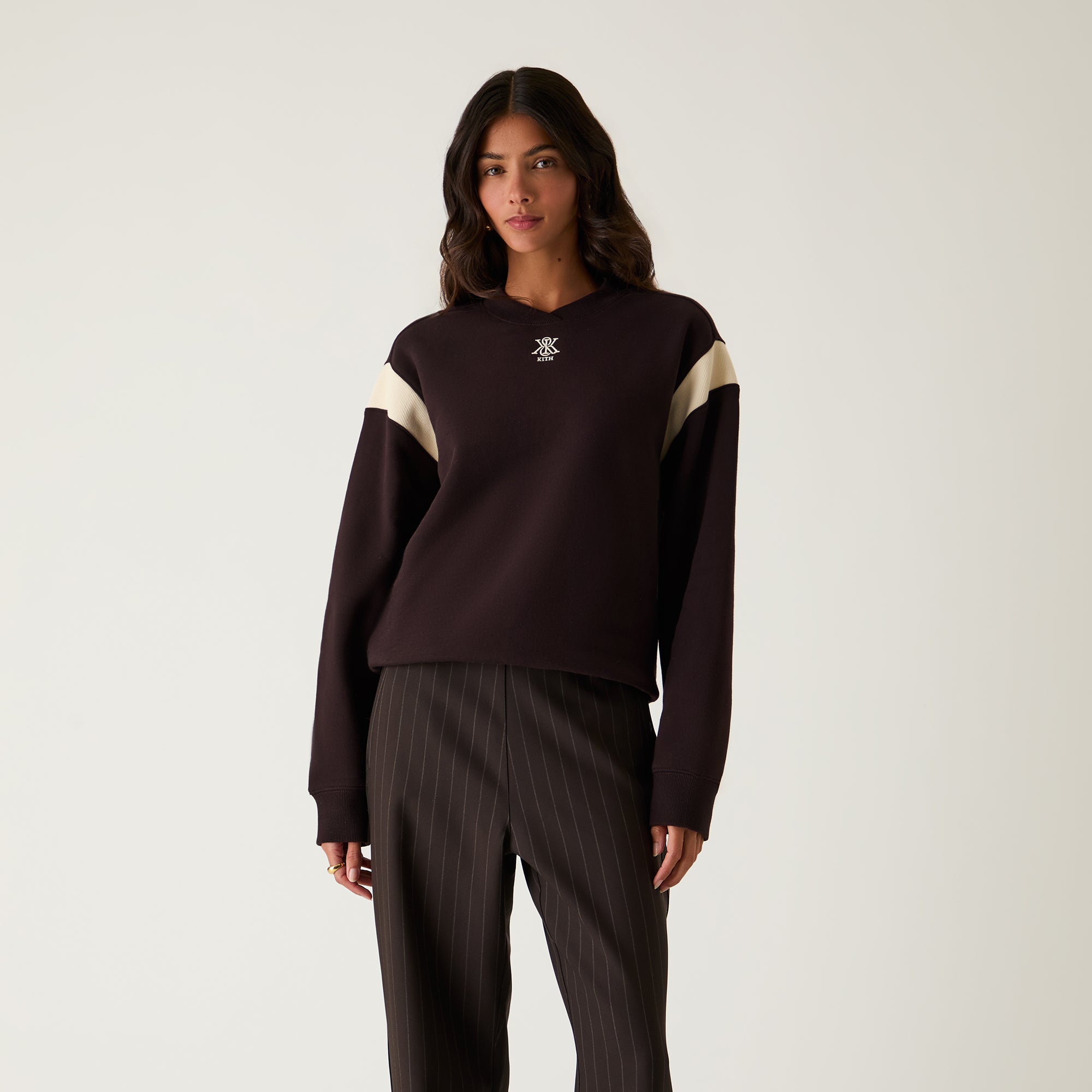 Kith Women Asher II Crest Crewneck - Incognito - view 2