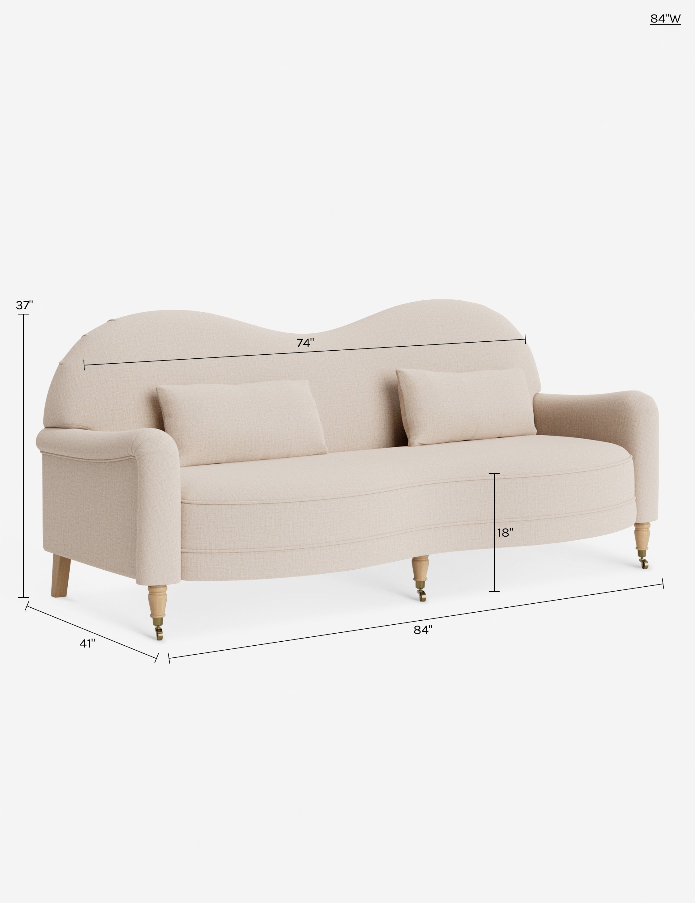 Lulu and Georgia Middleton Sofa by Ginny Macdonald - view 217