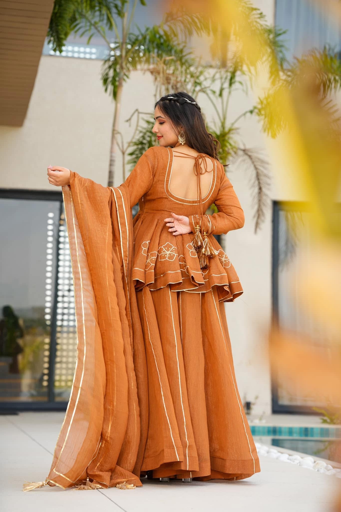 Idaho0 Amour Essence kurta palazzo set - view 3