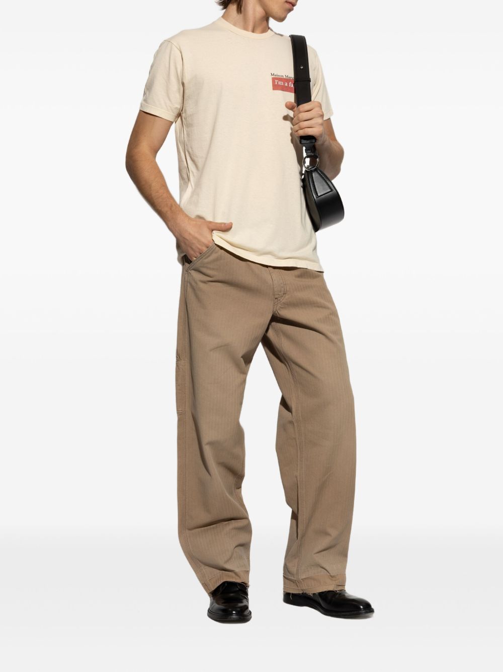 Maison Margiela Herringbone trousers – Cotton 100% - view 2