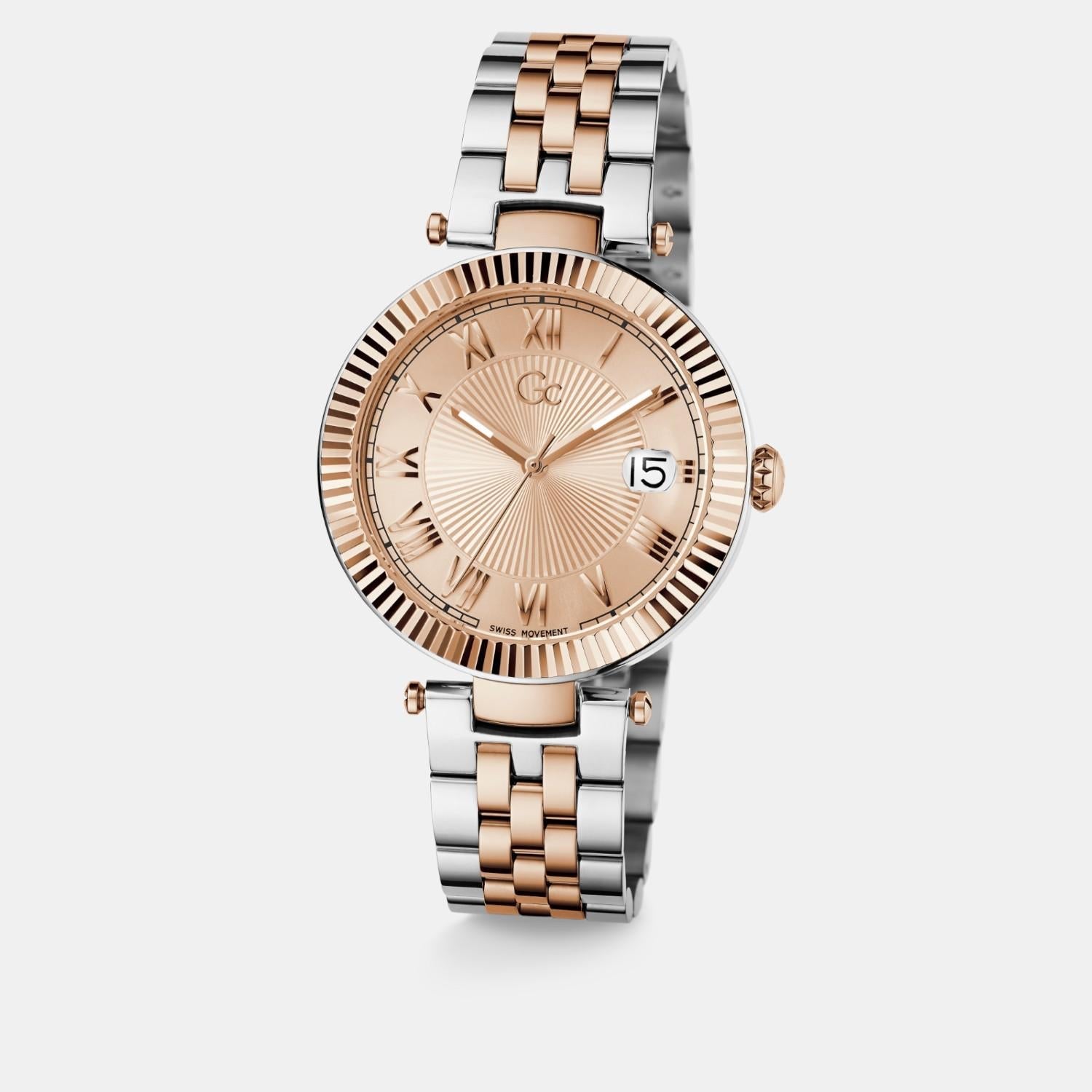 GC Flair Women Quartz Rose Gold Dial Analog Stainless Steel Watch Z36001L3MF - view 2