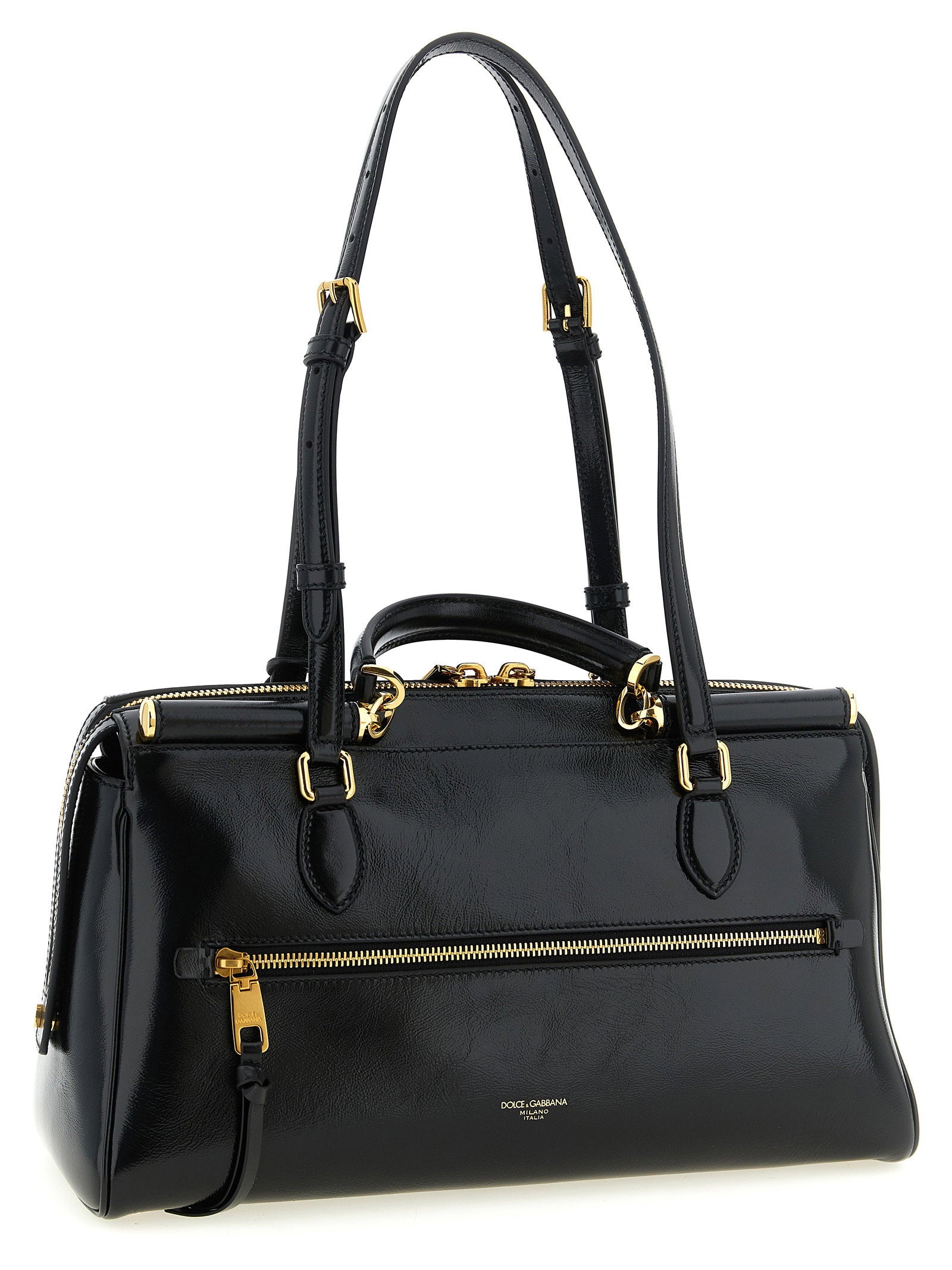 Dolce & Gabbana Vittoria Medium Handbag – 95% calf leather 5% pvc - view 2
