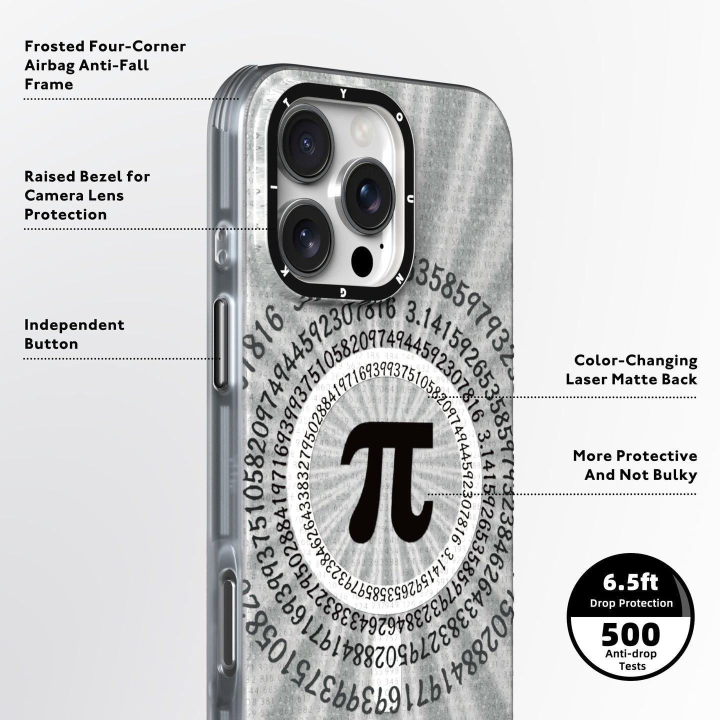 MX YOUNGKIT Playful Arithmetic Symbol Graphics Case - iPhone - view 8