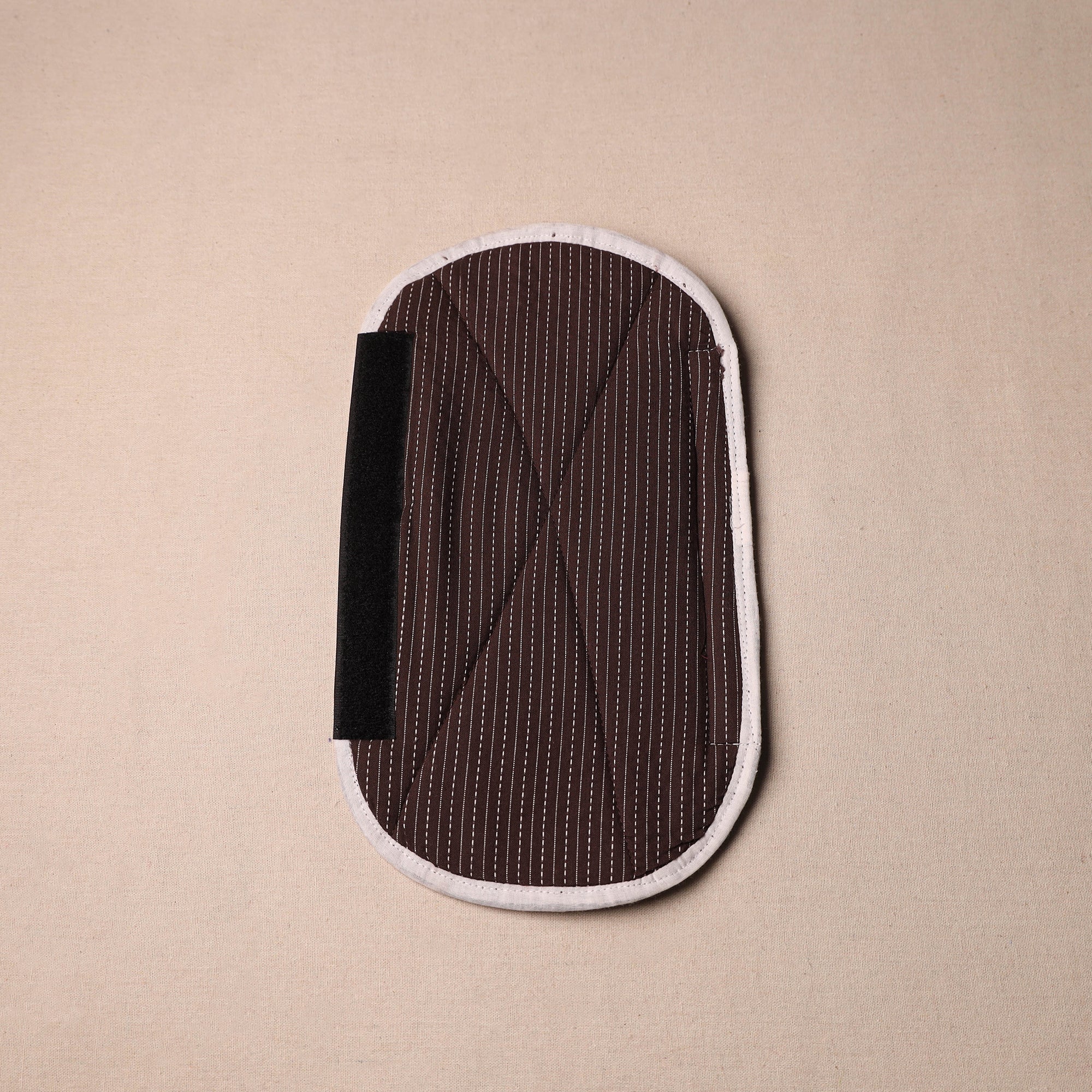 JALPARI Brown - Handmade Cotton Fridge Handle Cover 07 - view 2