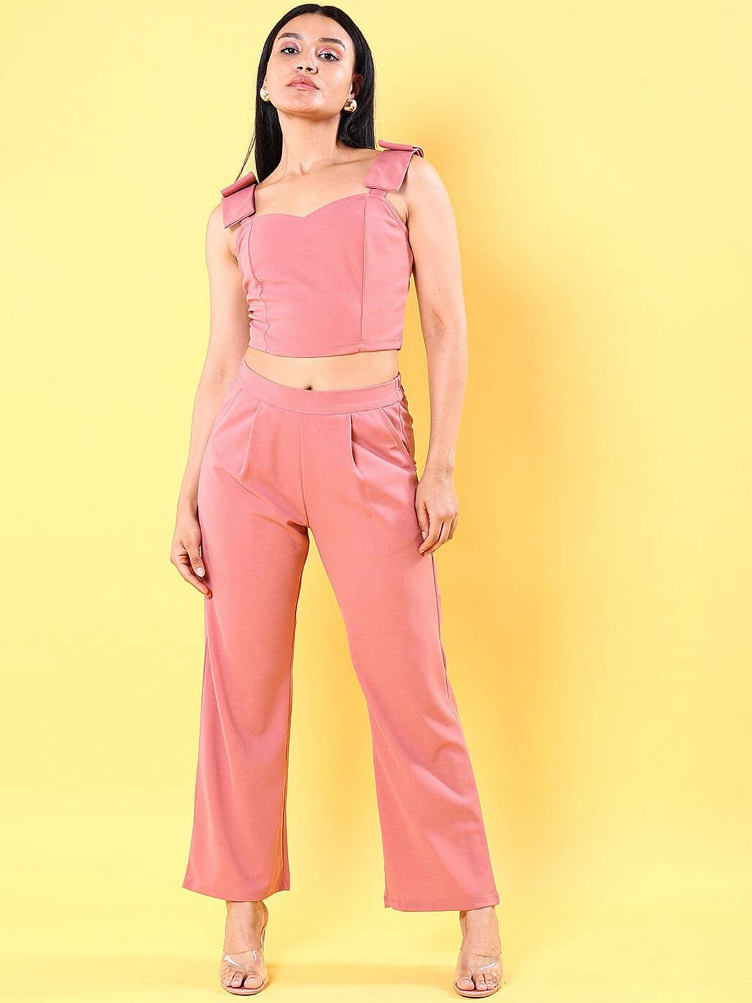 Freehand By The Indian Garage Co Women Tie Up Co-Ord Set