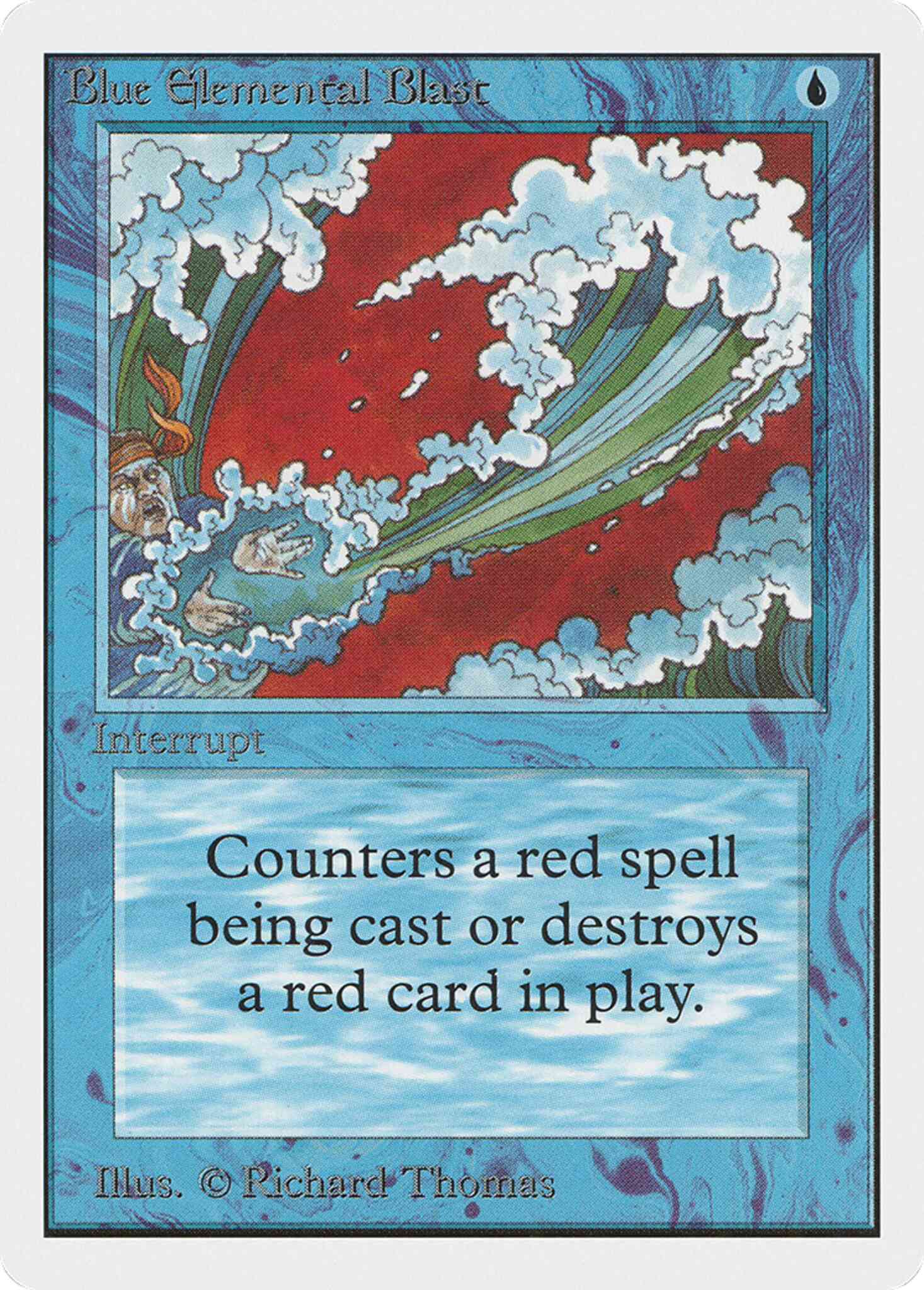 Magic Blue Elemental Blast [50] [Unlimited] [Non-Foil]