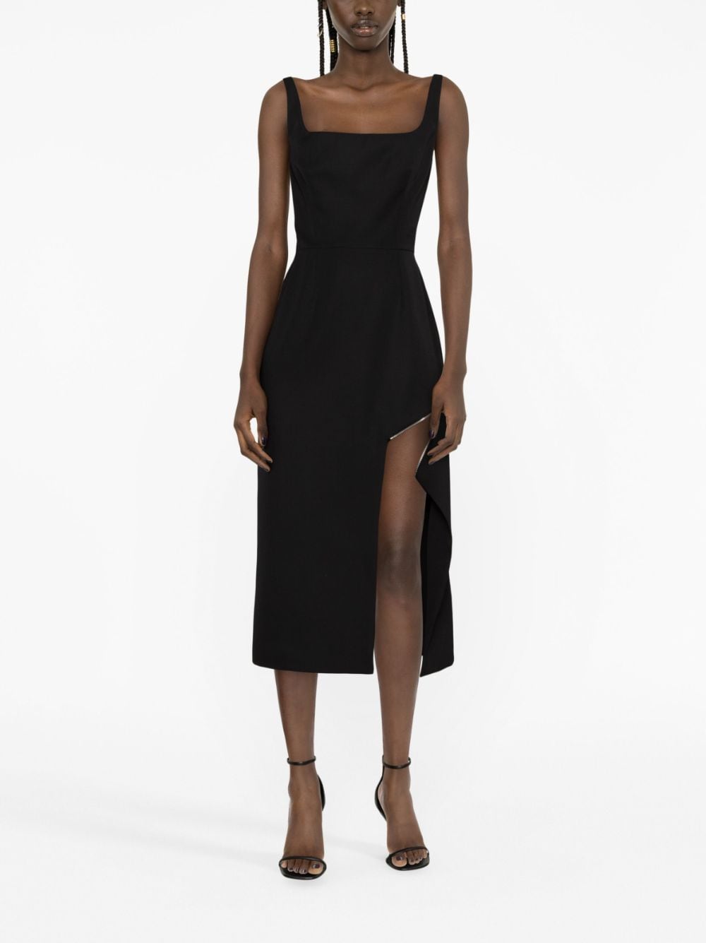Alexander McQueen zip-embellished Midi Dress - view 5