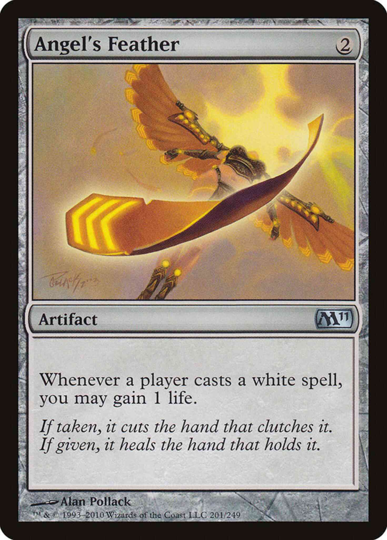 Feather magic – Angel's Feather [Magic 2011] [Non-Foil]