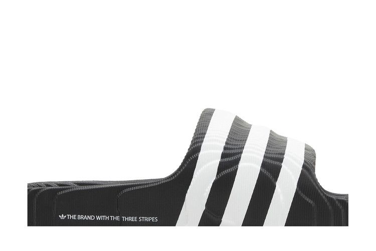 adidas Adilette 22 Core Black Cloud White - view 2