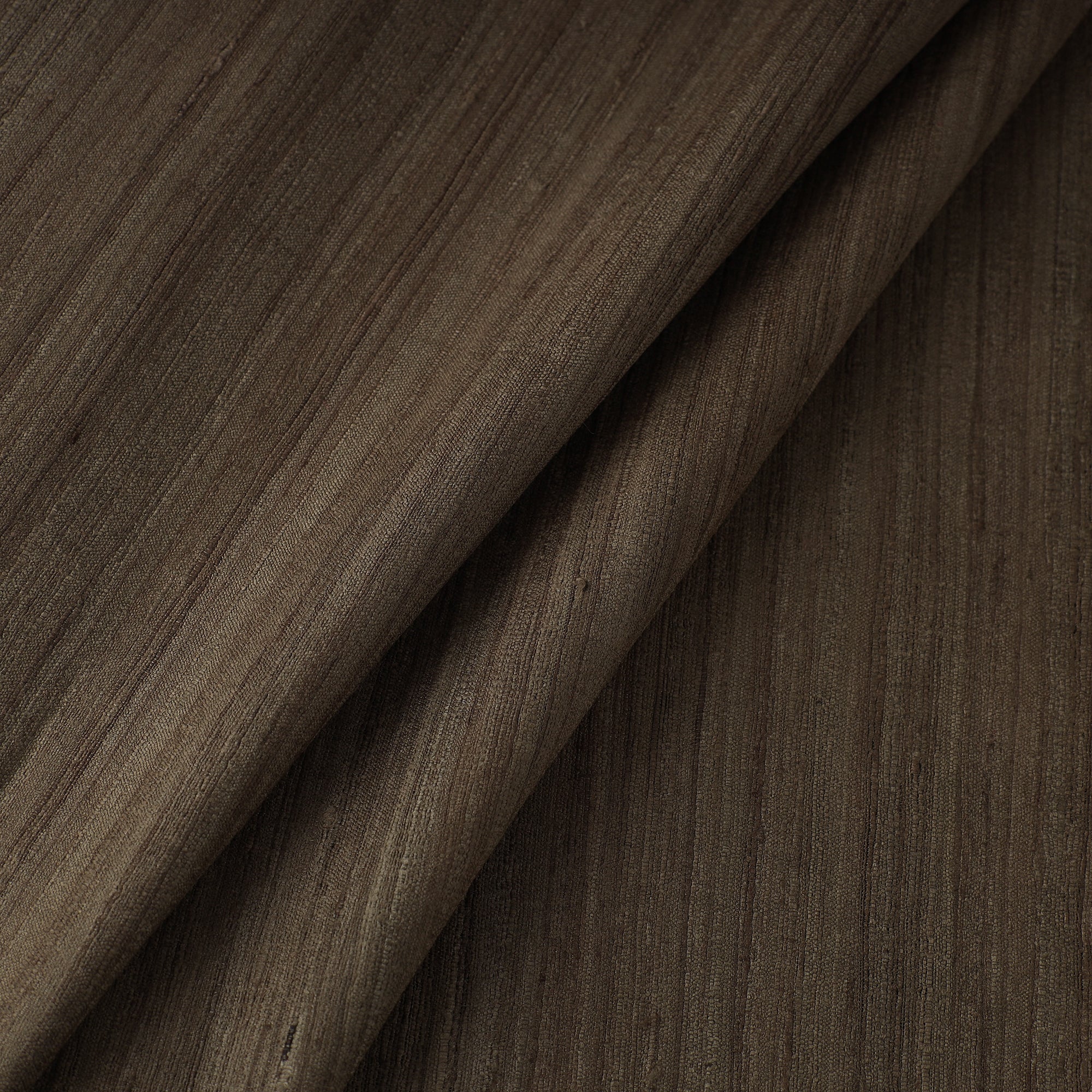 ITOKRI CRAFTS INITIATIVE Brown - Authentic Handwoven Tussar Silk Bhagalpuri Fabric 06 - view 2