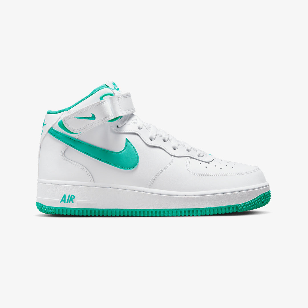 Nike | AIR FORCE 1 MID '07 { WHITE/CLEAR JADE - view 6