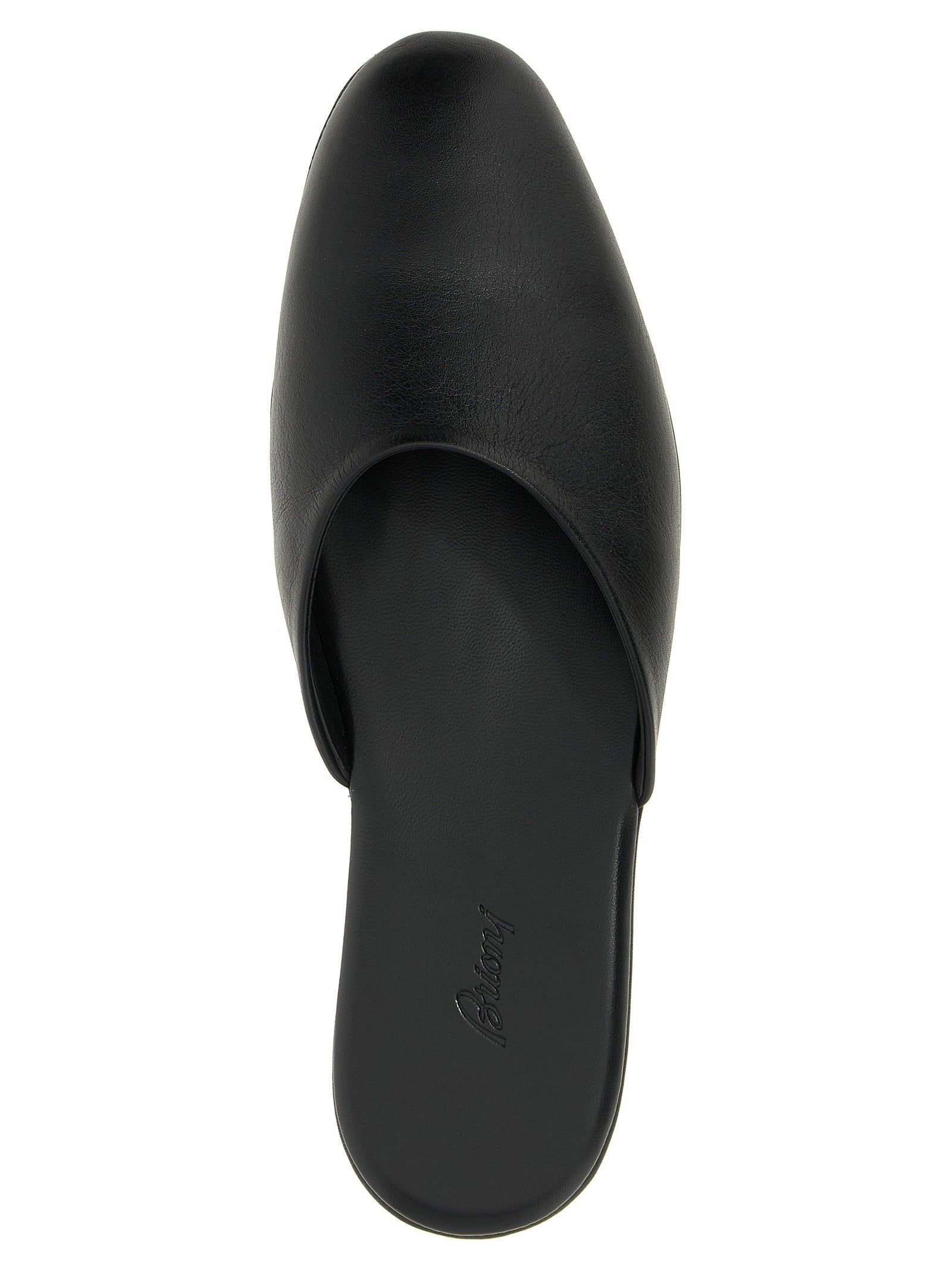 Brioni Leather Sabots - view 4