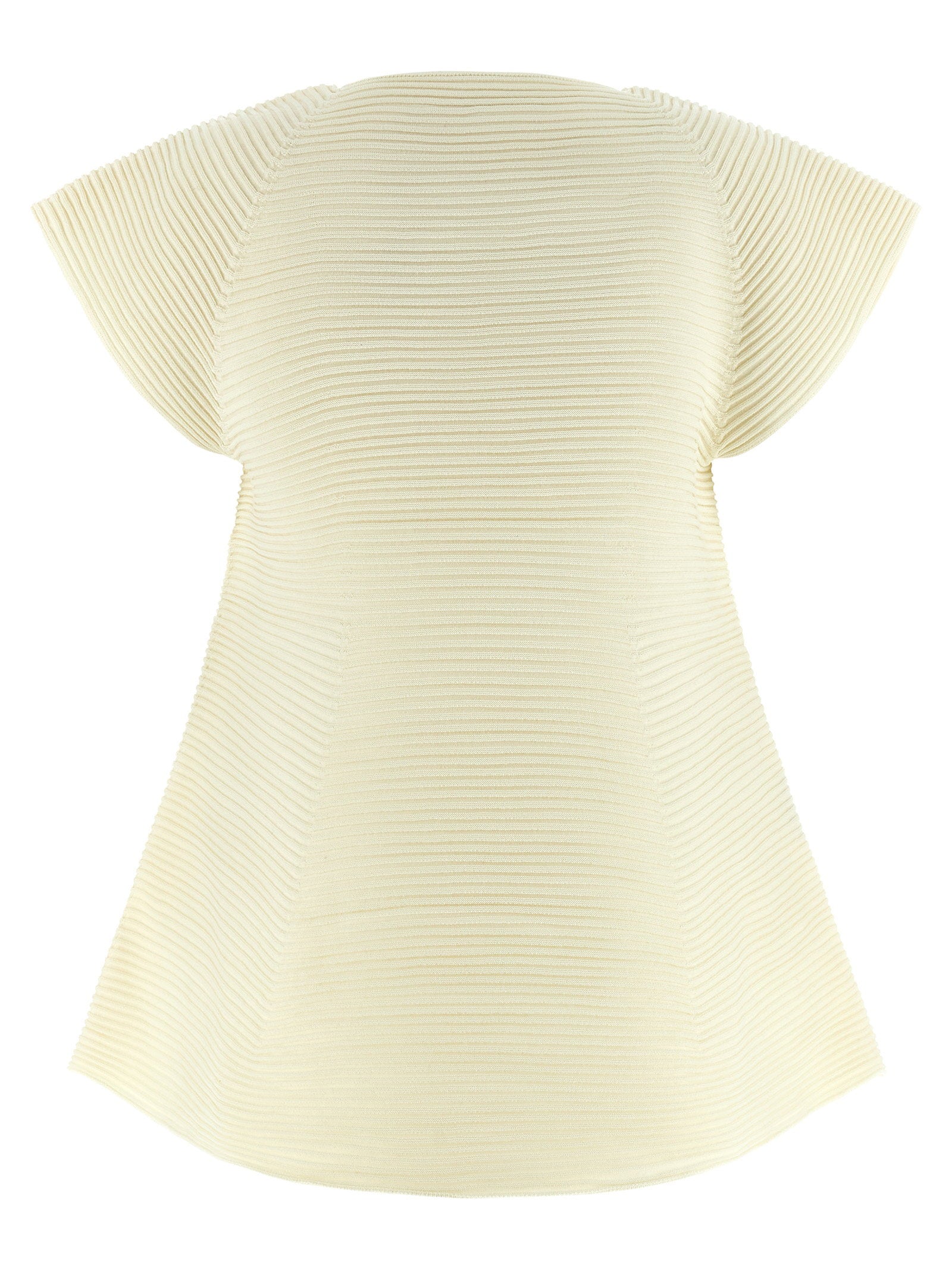 Issey Miyake Corrugated Knit Dress - view 2
