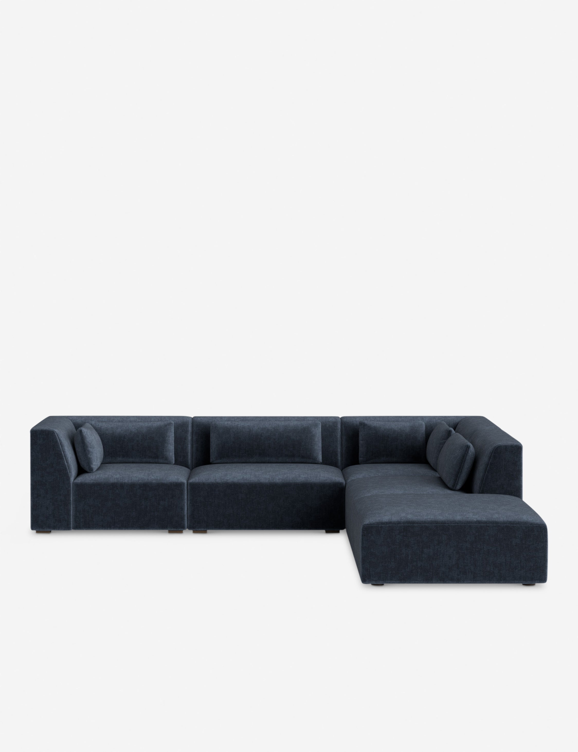 Lulu and Georgia Koh Modular Sectional Sofa With Ottoman - view 3