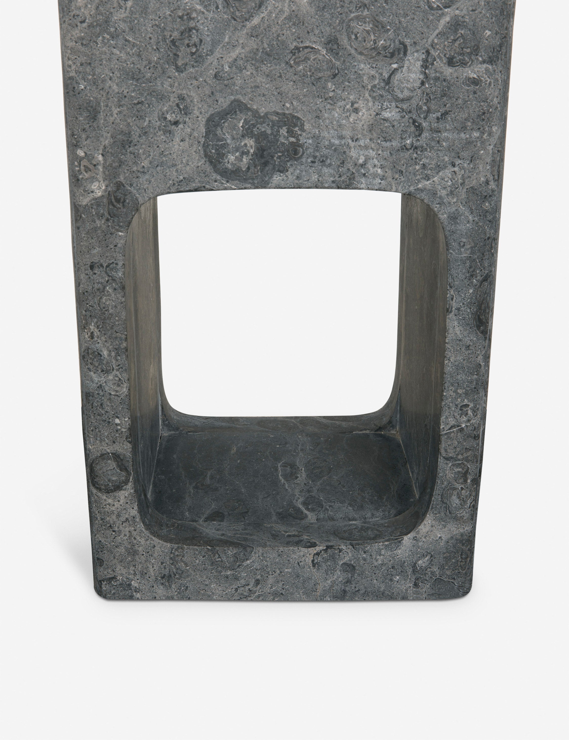 Lulu and Georgia Eubank Side Table – Gray Marble - view 4